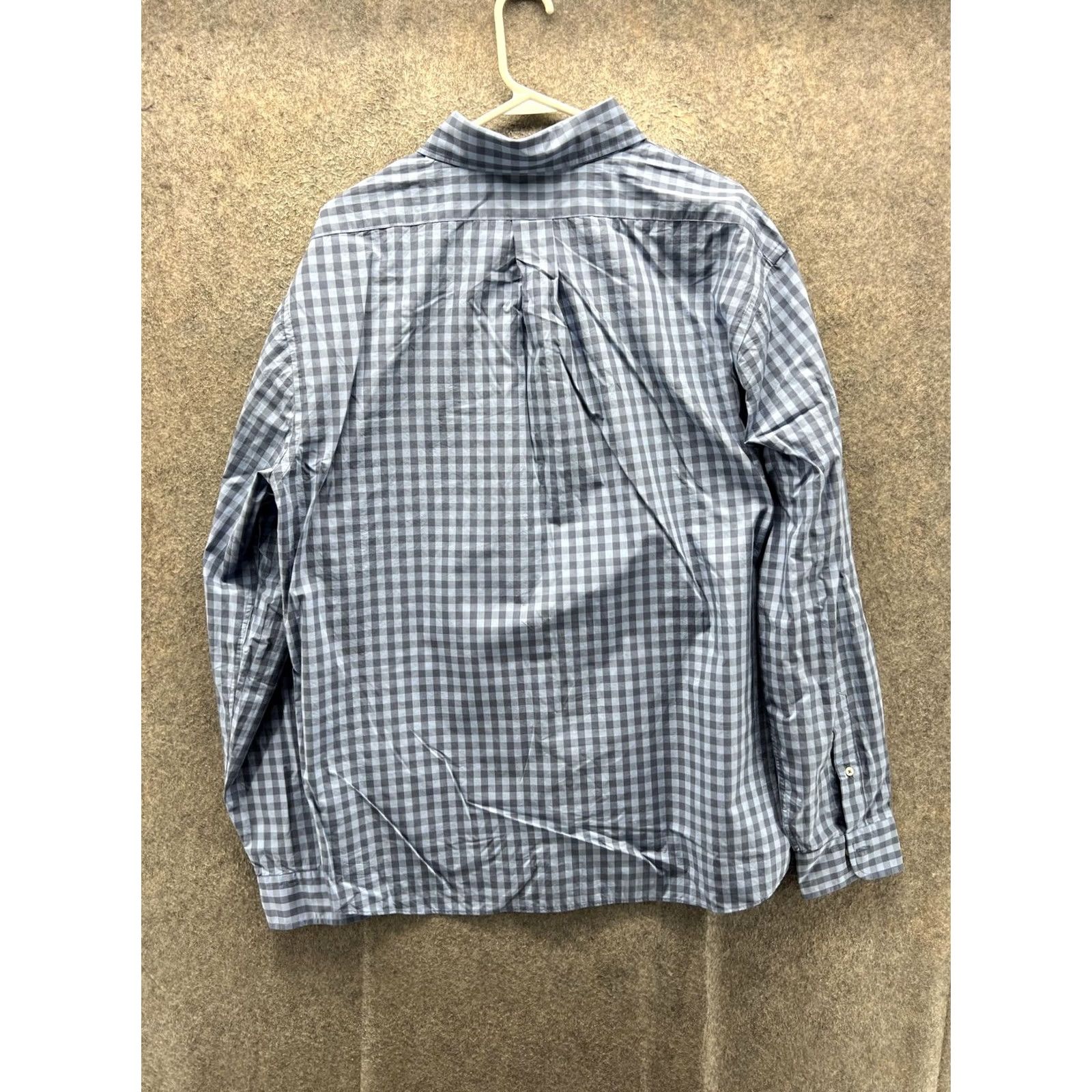 Brooks Brothers Brooks Brothers Shirt Mens XL Blue Check Oxford Button Up Front Casual Woven Size US XL / EU 56 / 4 - 7 Thumbnail