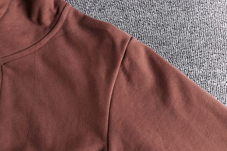 Japanese Brand × Vintage Red Velvet Thickening Half Zipper Hoodie Jacket Size US M / EU 48-50 / 2 - 6 Thumbnail