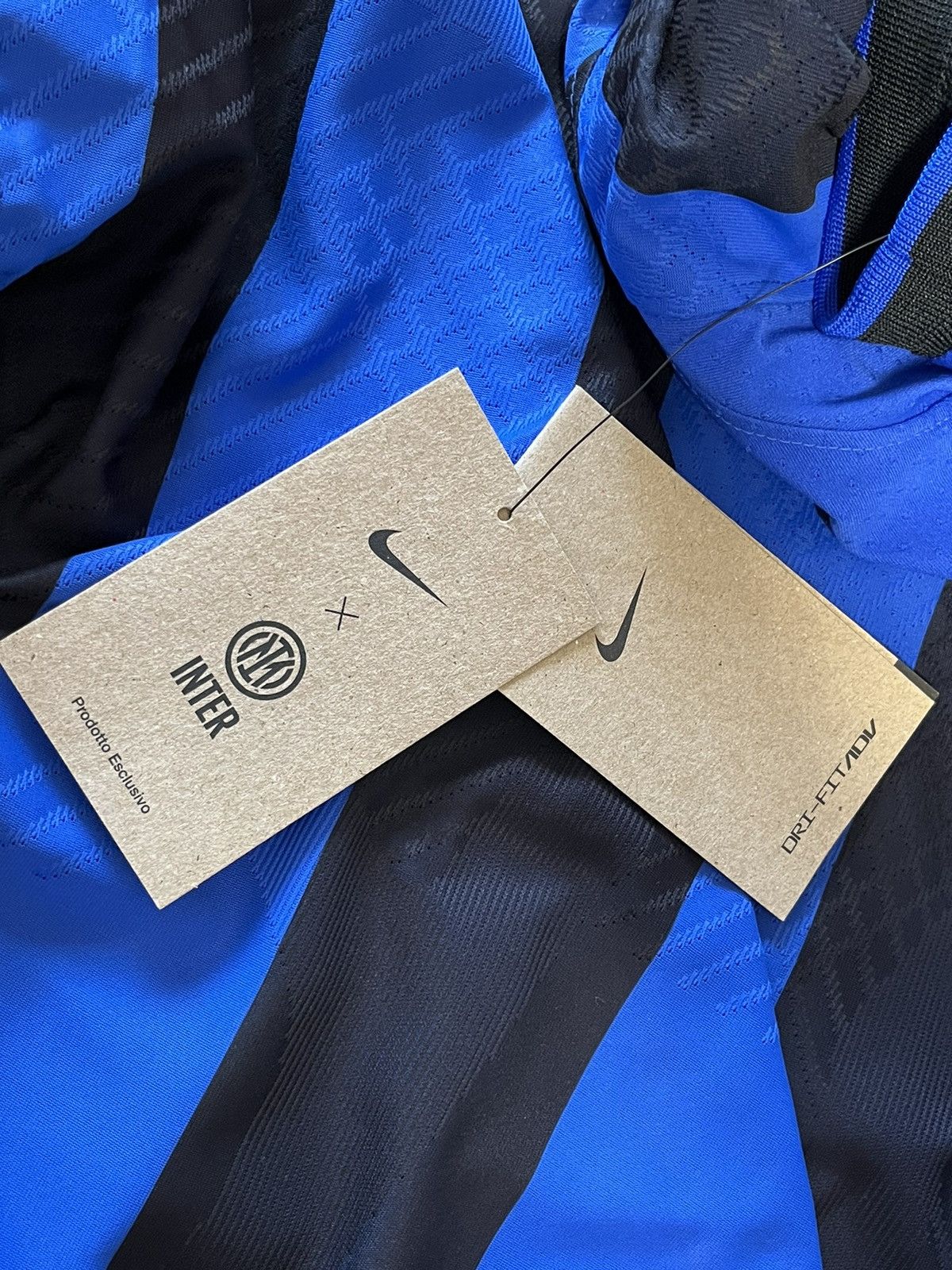 Nike AUTHENTIC Inter Milan 2022 2023 home soccer kit jersey Size US L / EU 52-54 / 3 - 17 Thumbnail