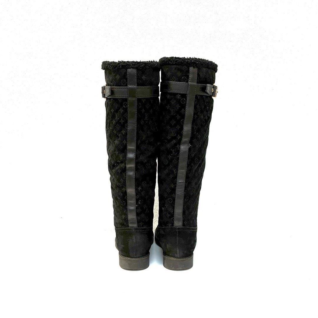 Louis Vuitton Louis Vuitton Snowball line boots in black Size US 6 / IT 36 - 3 Thumbnail