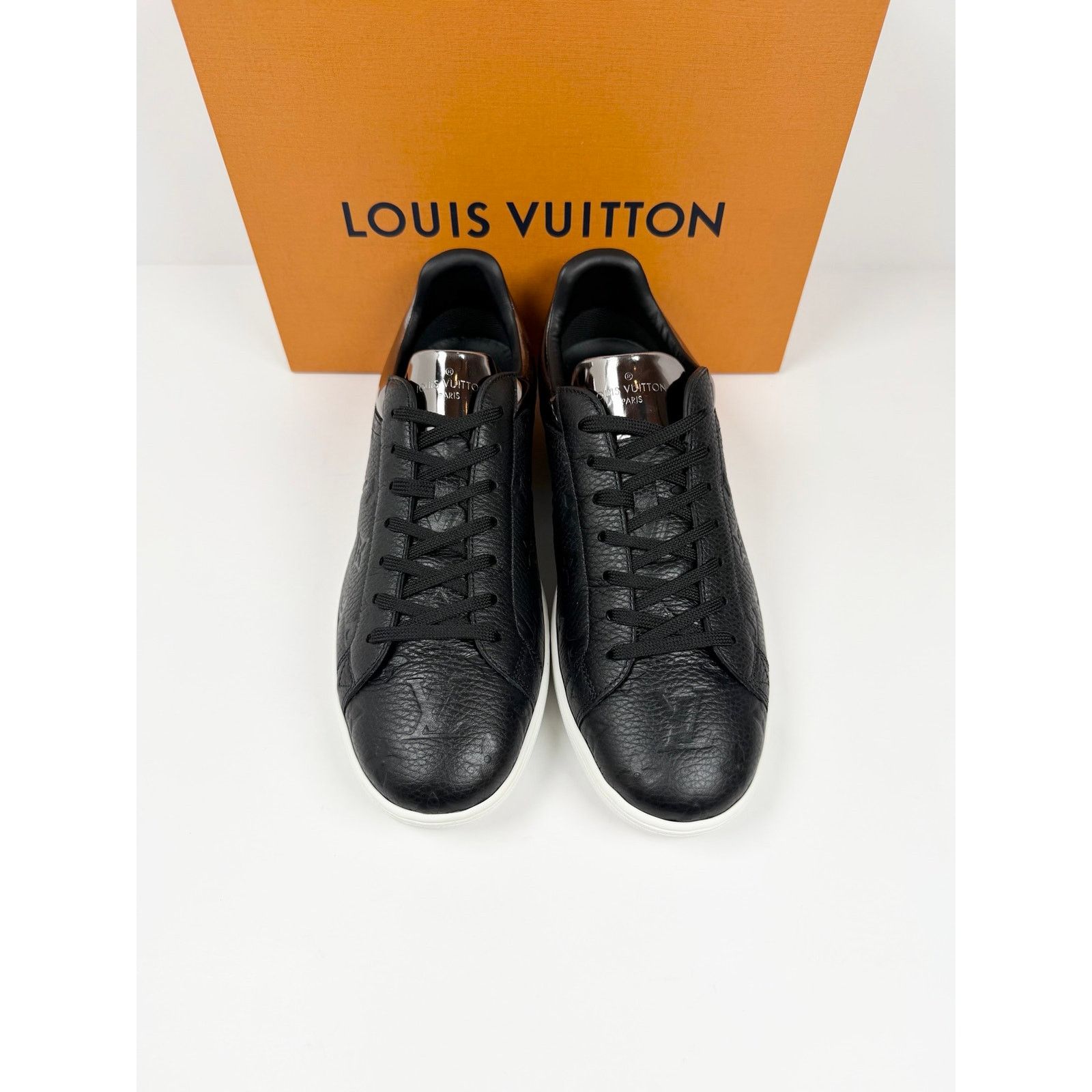 Louis Vuitton Size 8LV/9US - Louis Vuitton Luxembourg Black NEW Size US 9 / IT 39 - 4 Thumbnail