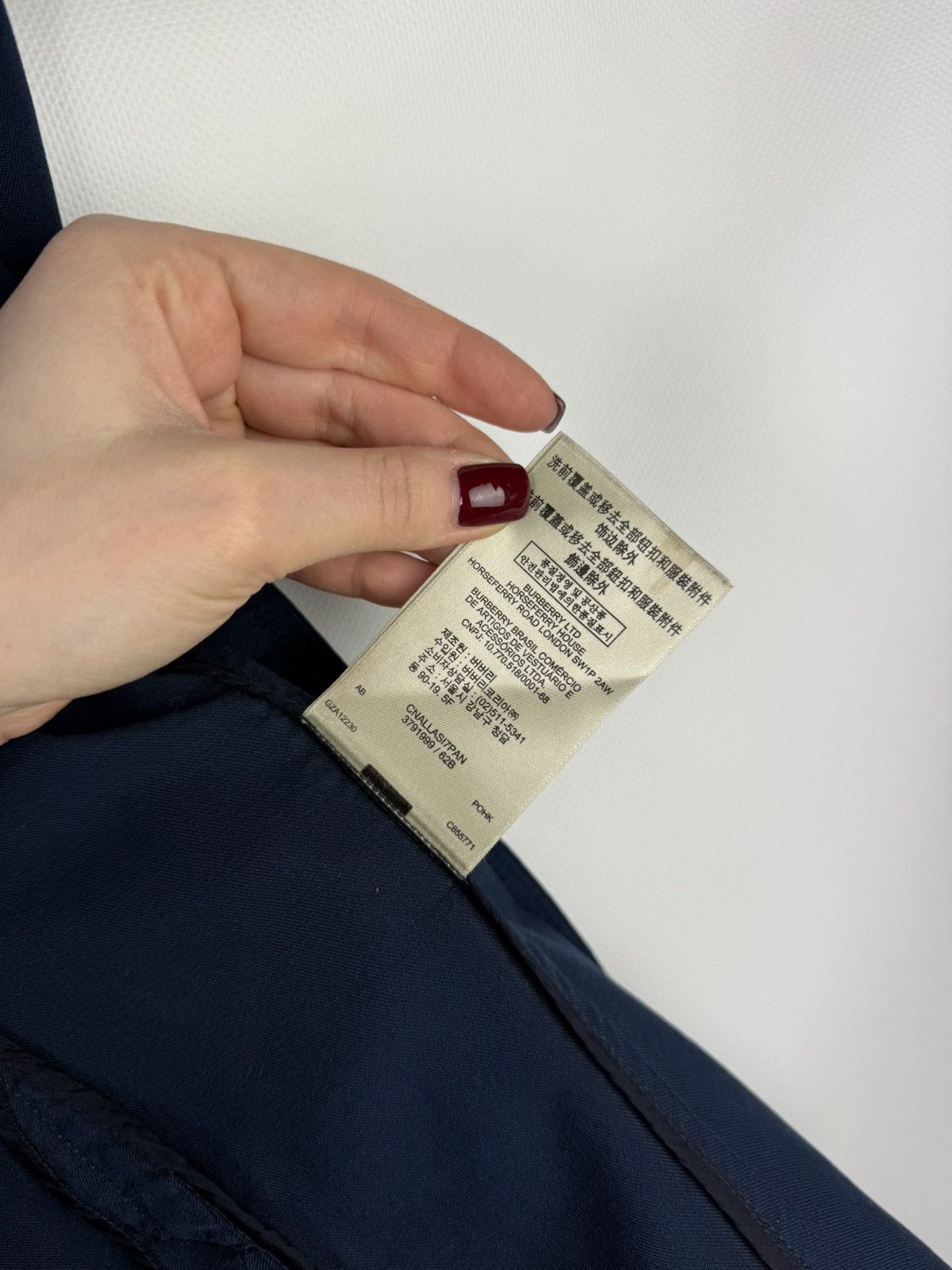 Burberry Burberry Brit Wool Half Lined Military Style Blazer Jacket Size XL / US 12-14 / IT 48-50 - 23 Thumbnail