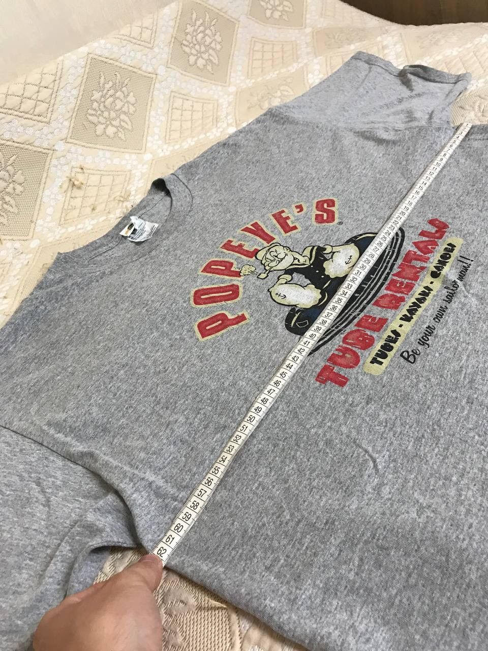 Universal Studios 🔥 Popeye Universal Studios Cartoon 90s T Shirt USA Vintage Size US XL / EU 56 / 4 - 12 Thumbnail