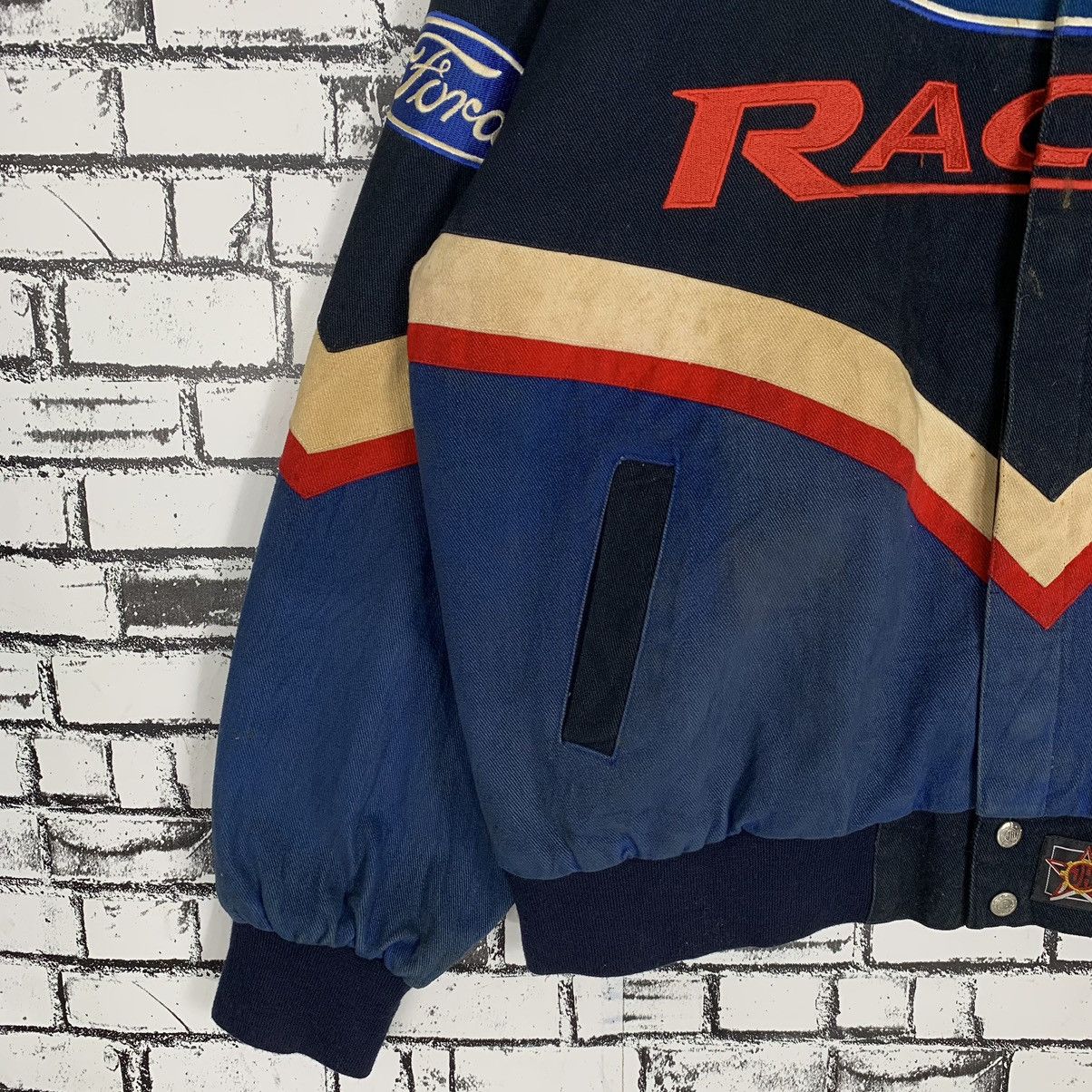Ford × Jeff Hamilton JH Design Jeff Hamilton Ford Racing Mens Racecar Jacket Size US XL / EU 56 / 4 - 7 Thumbnail