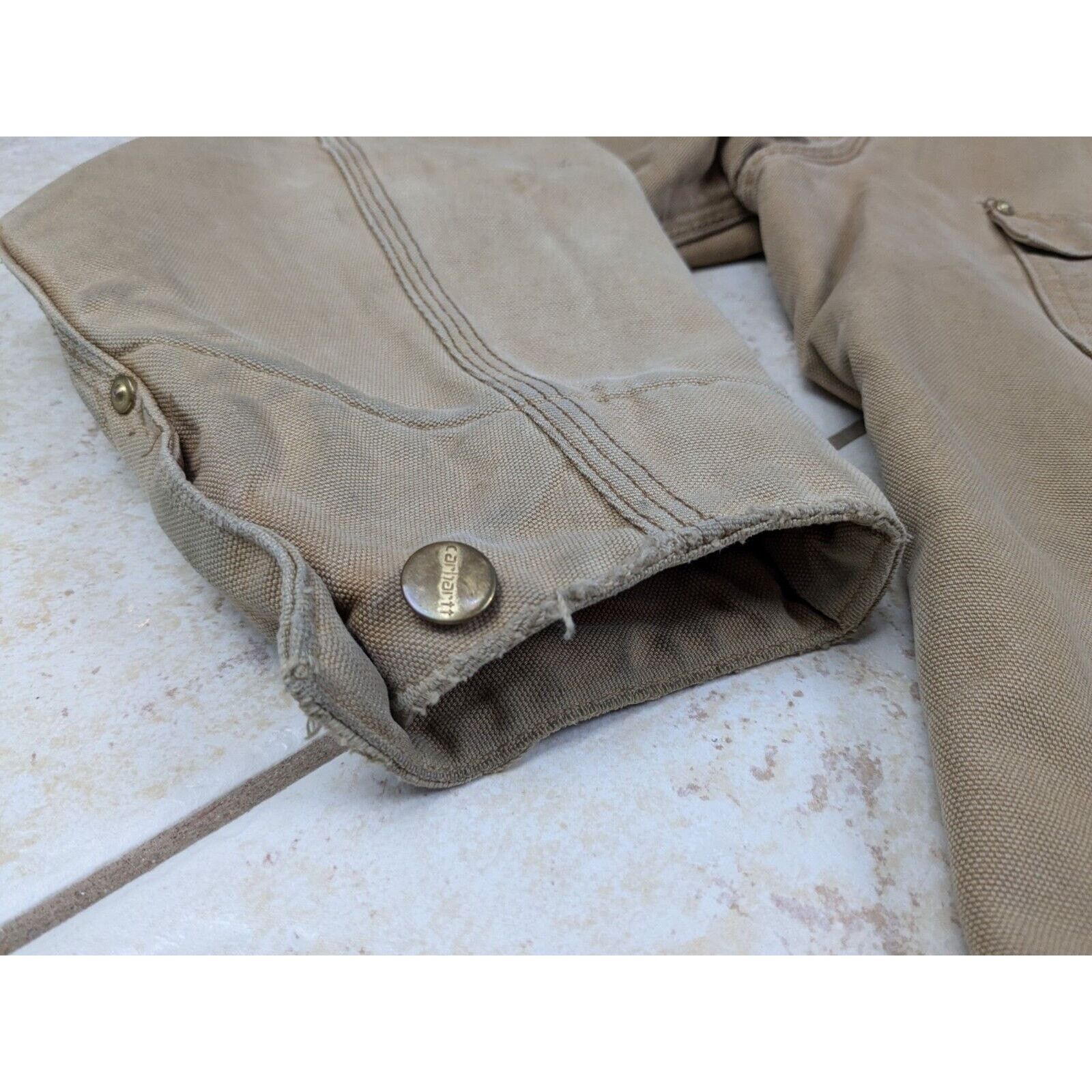 Carhartt Vtg Carhartt Chore Barn Jacket Coat Blanket Lined Canvas Size US XXL / EU 58 / 5 - 7 Thumbnail