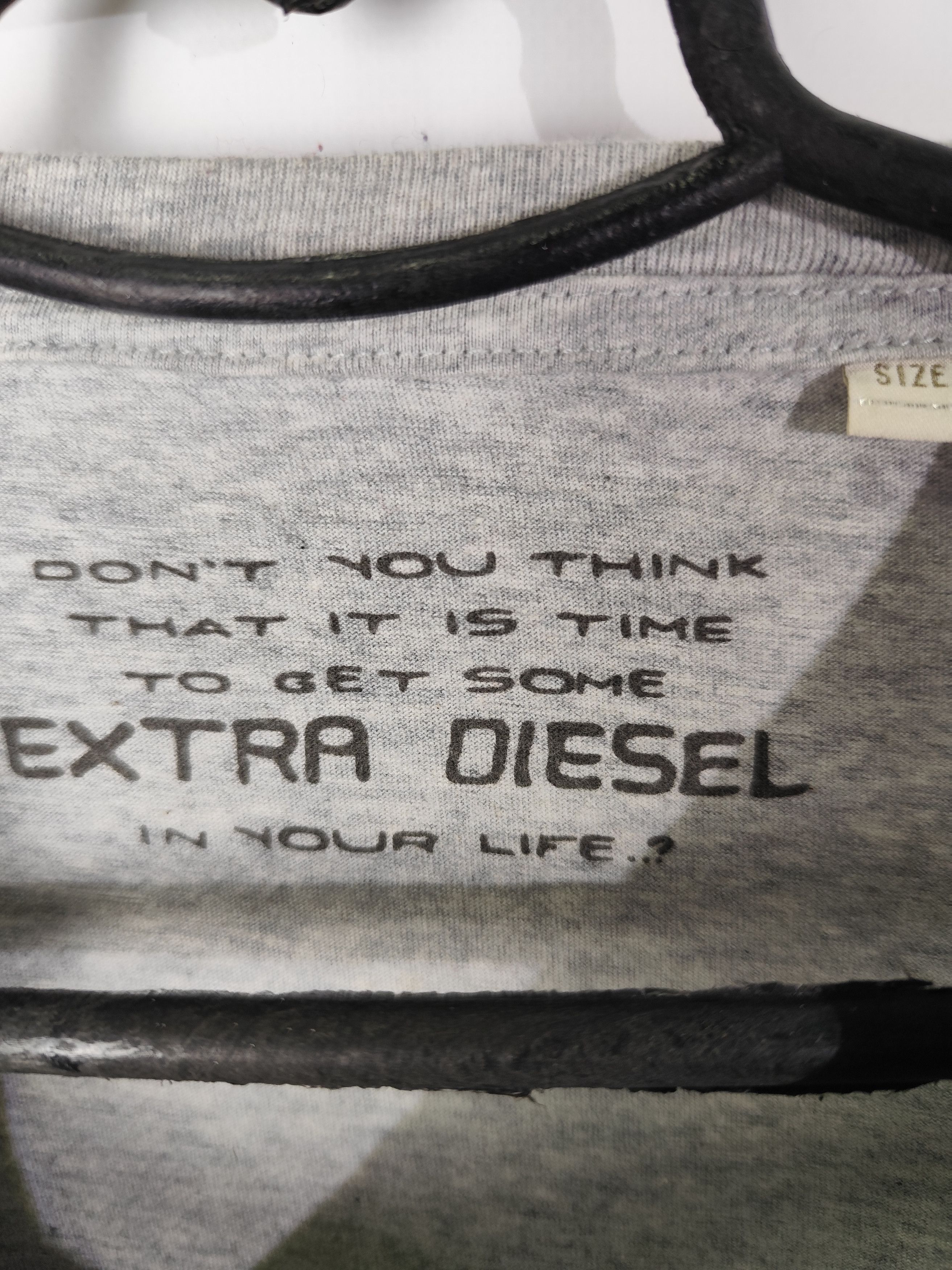 Diesel Vintage Diesel Smile In Life Skull Single Stitch T-Shirt Size US L / EU 52-54 / 3 - 4 Thumbnail