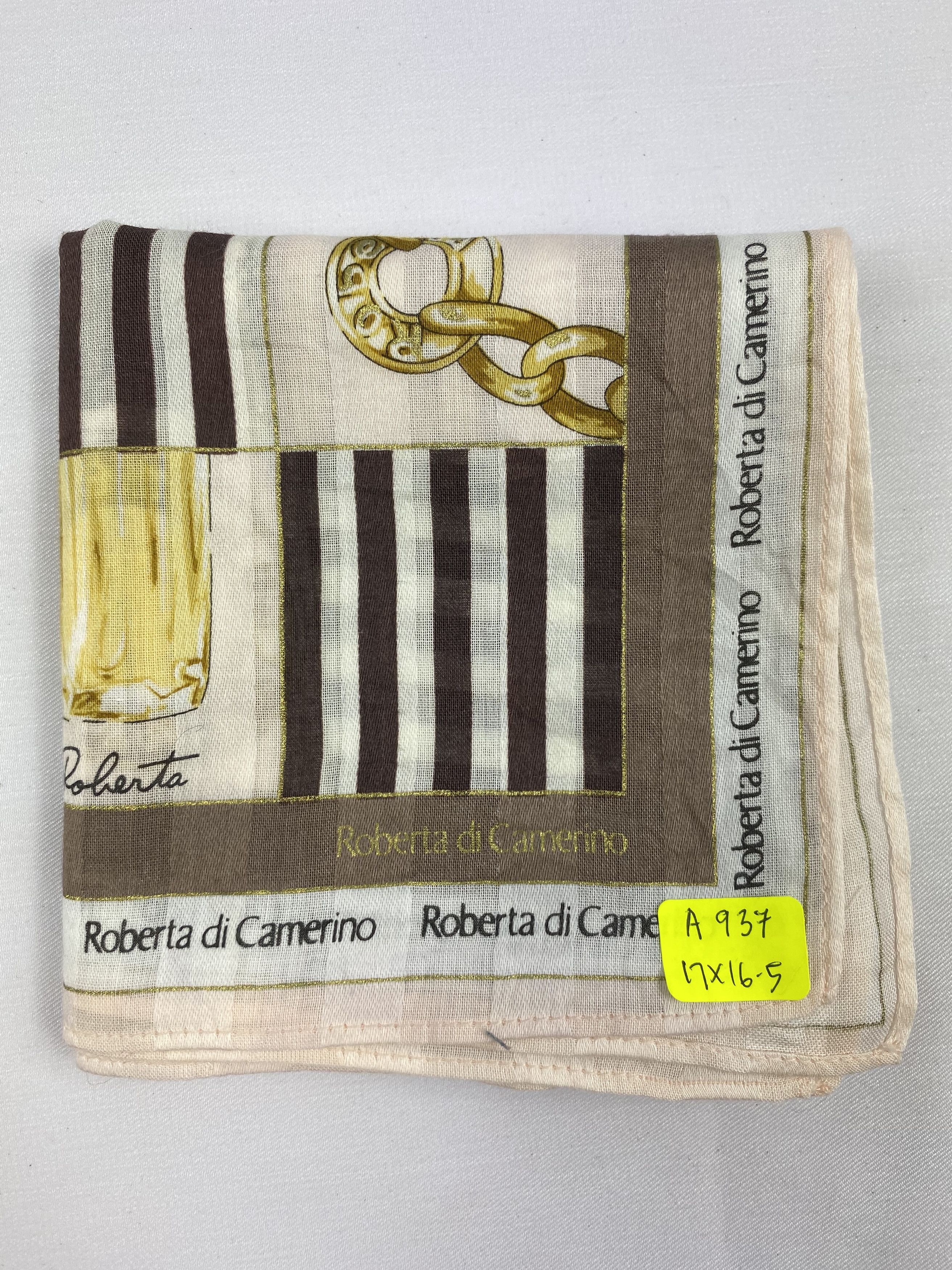 Roberta di Camerino × Vintage Roberta Di Camerino Handkerchief / Bandana / Neckerchief Size ONE SIZE - 6 Thumbnail