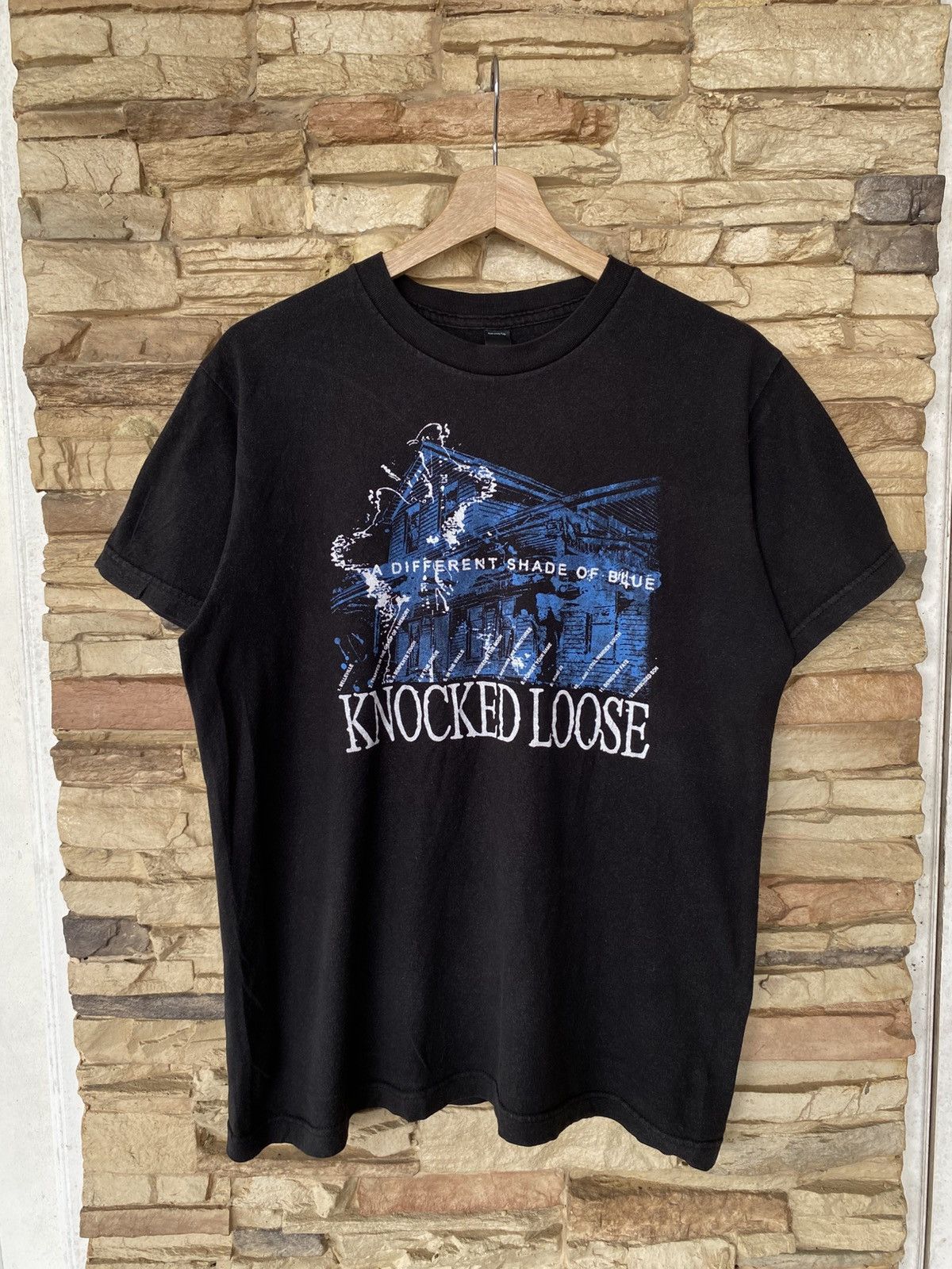 Band Tees Vintage Knocked Loose “A Different Shade Of Blue” Album Hardcore Punk Band Tees Size US M / EU 48-50 / 2 - 1 Thumbnail
