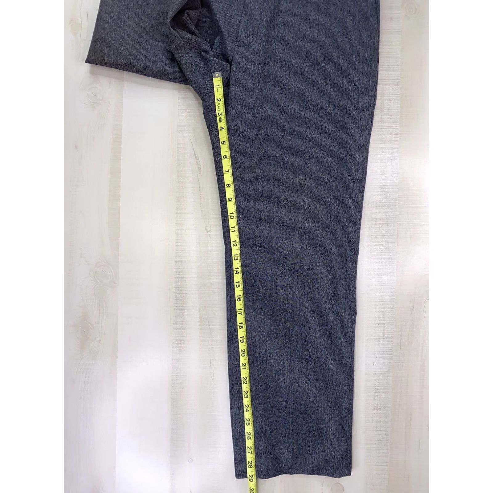 Banana Republic Banana Republic Men's Gray Dress Pants Slim Fit 34x30 Non Iron Tailored Flat Front Cuffed Inserts Pants 34 Regular None Size US 34 / EU 50 - 2 Thumbnail