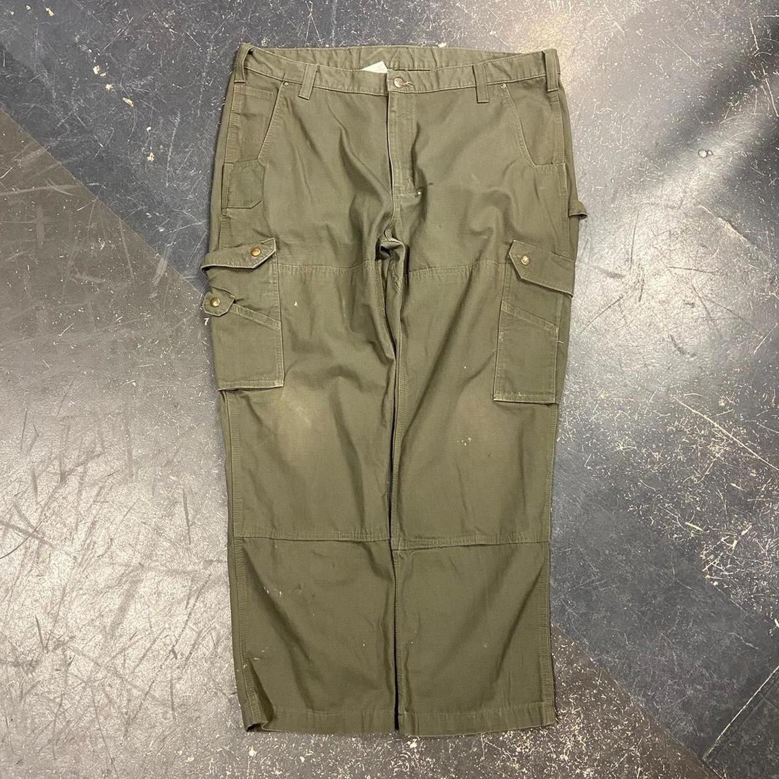 Carhartt Olive Carhartt Work Pants Size US 42 / EU 58 - 5 Thumbnail