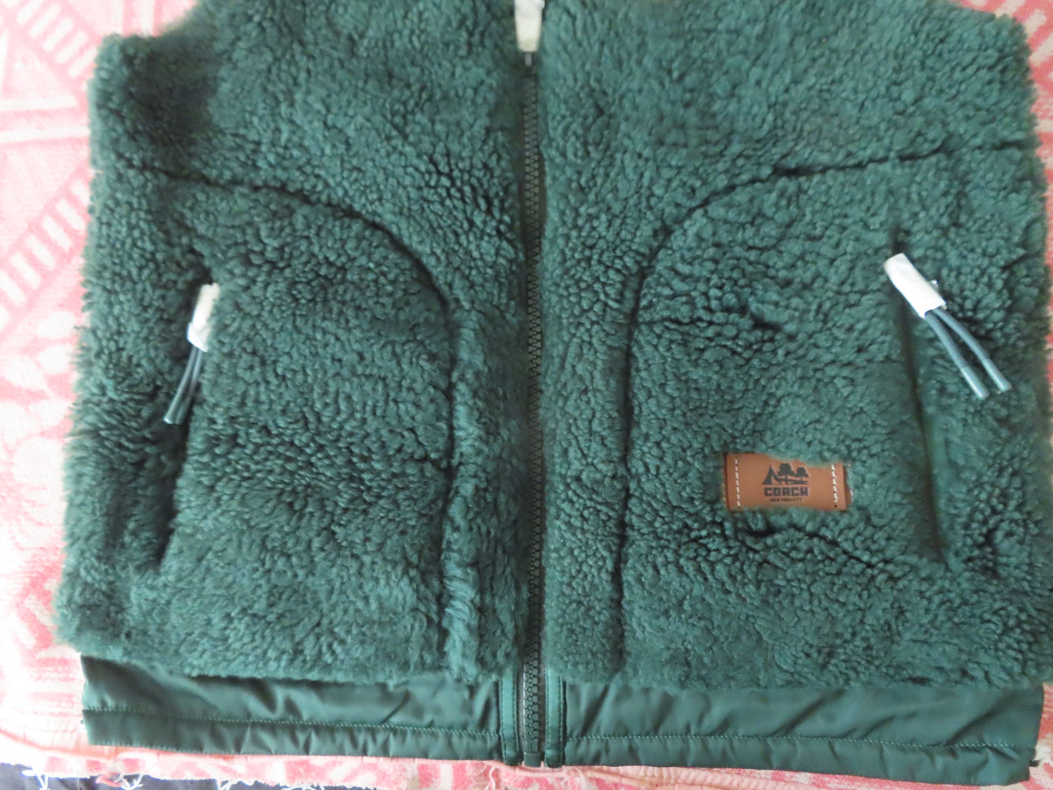 Coach × Designer Coach Shearling Vest - Hunter Green - Size 50 NWT Size US M / EU 48-50 / 2 - 3 Thumbnail