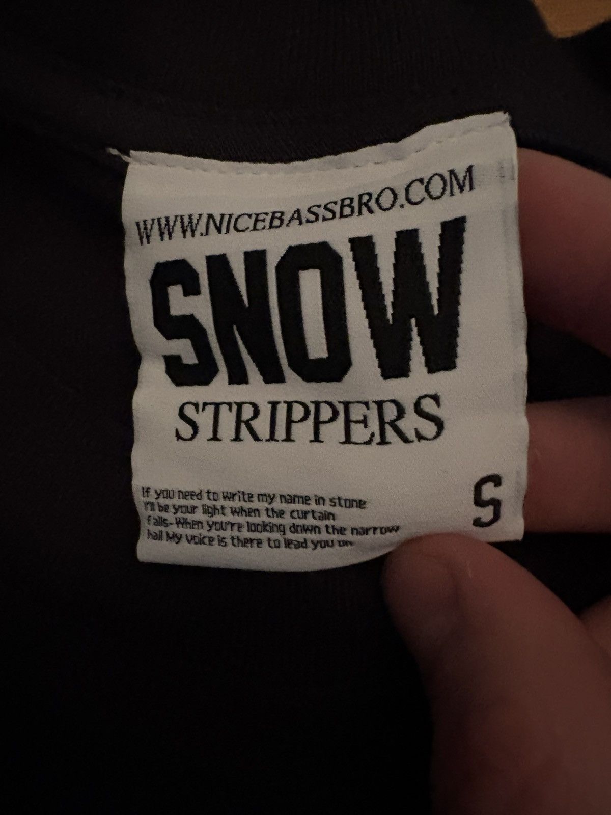 Band Tees Snow Strippers “I <3 Snow” 2026 Tour T-shirt Size US S / EU 44-46 / 1 - 3 Thumbnail