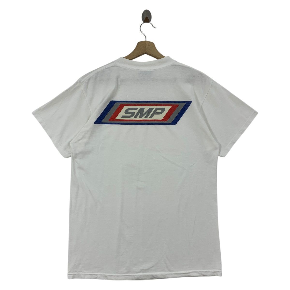 Vintage Vintage 90s SMP SKATEBOARD Anti hero tee shirt Size US M / EU 48-50 / 2 - 1 Thumbnail