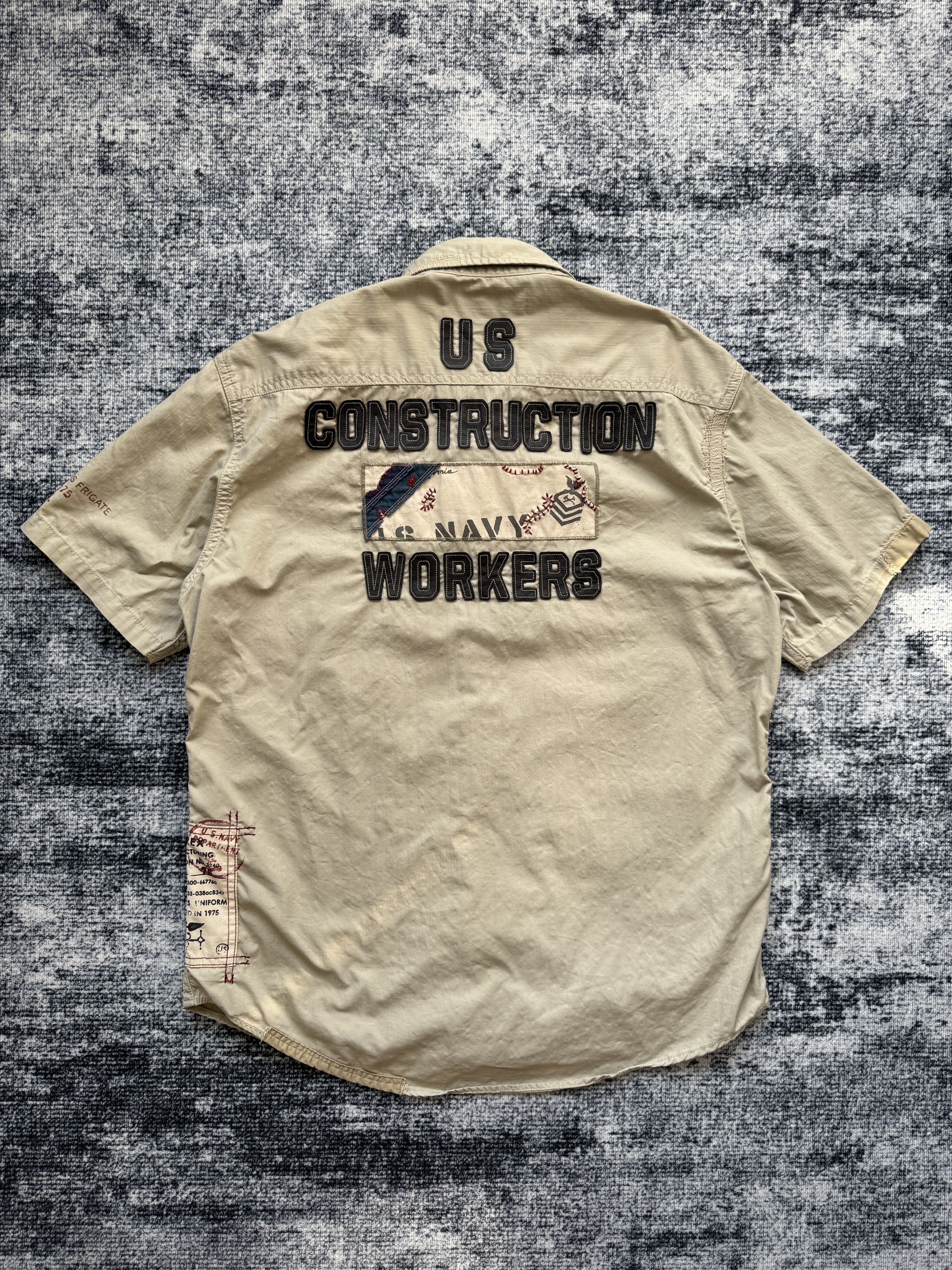 Avirex Avirex “US Construction Workers” Military Shirt Size US XL / EU 56 / 4 - 8 Thumbnail