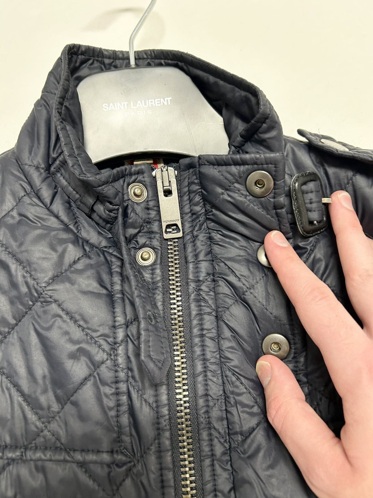 Burberry Quilted Field Jacket Size US S / EU 44-46 / 1 - 4 Thumbnail
