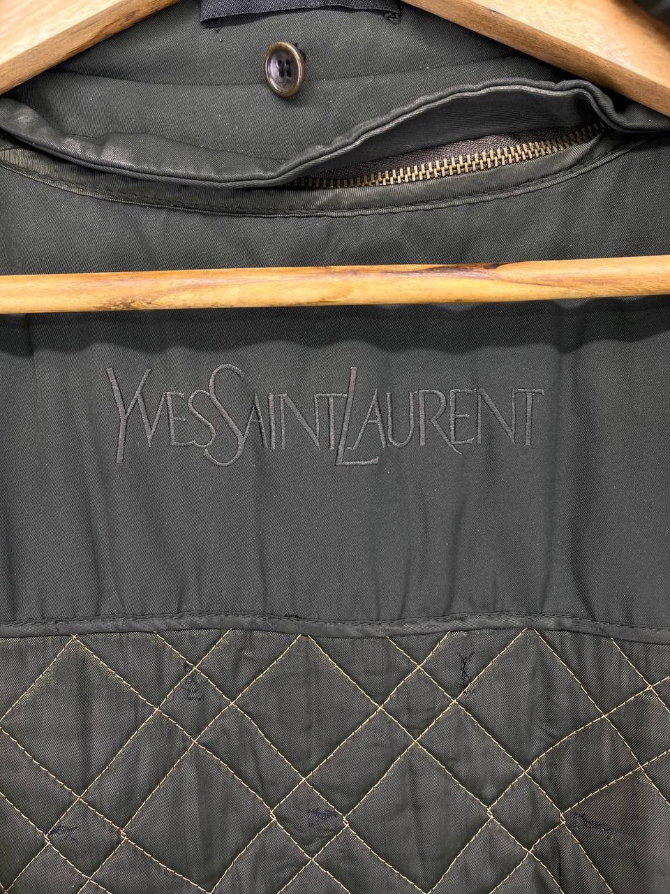 Vintage × Yves Saint Laurent Vintage Yves Saint Laurent Luxury Button Up Coat Jacket Size US L / EU 52-54 / 3 - 12 Thumbnail