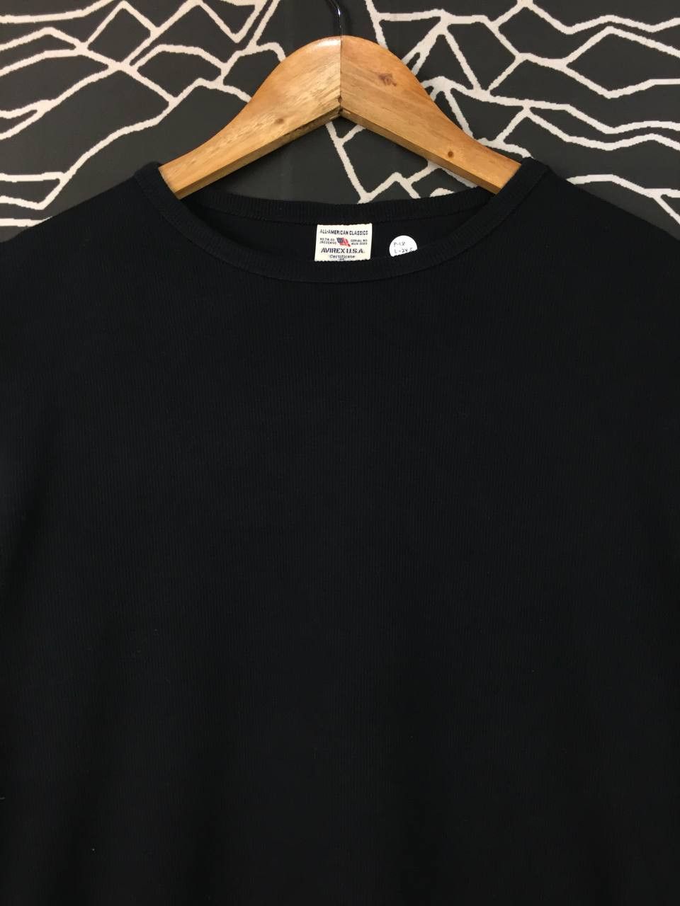 Avirex Vtg Avirex USA Military Style Ribbed Knit Long Sleeve Tee Size US S / EU 44-46 / 1 - 3 Thumbnail