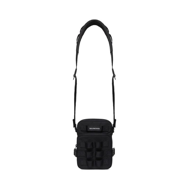Balenciaga o1tr1nto0526 Size: OS / Army Crossbody Messenger Bag Black Size ONE SIZE - 1 Thumbnail