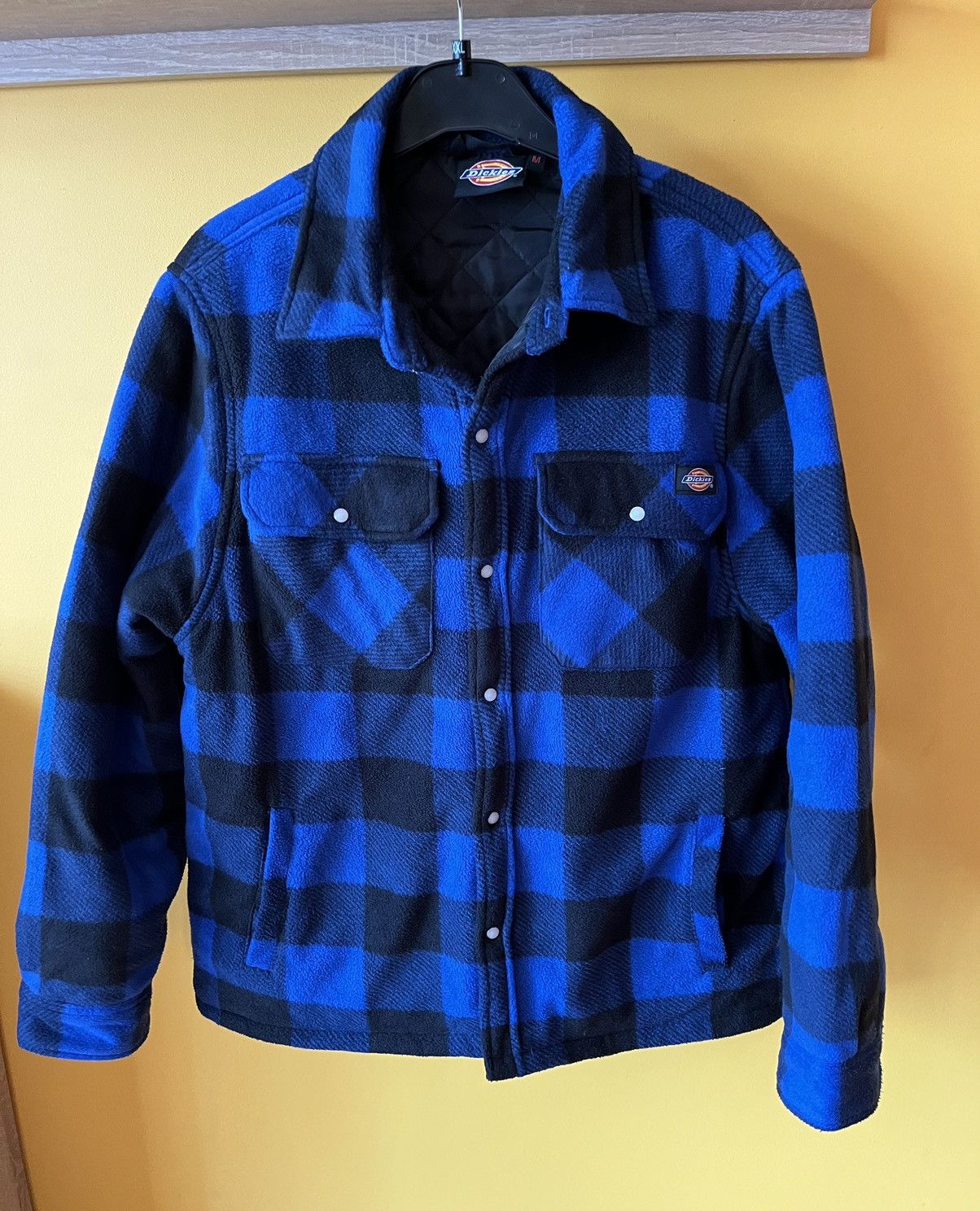 Vintage Vintage Dickies Flannel Fleece overshirt jacket Grailed