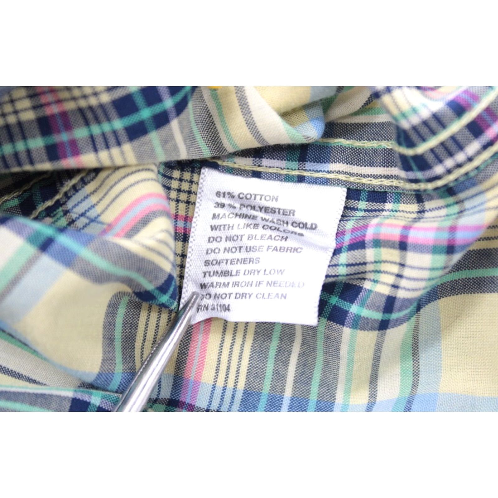 Born Saddlebred Born Southern Shirt Men's XL Multicolor Plaid Preppy Vacation Shirt Size US XL / EU 56 / 4 - 5 Thumbnail