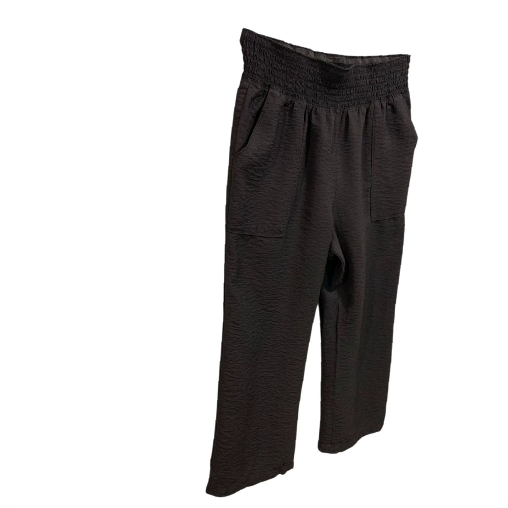 Vintage Simply Vera Wang Pants Womens XL Black Pull on Pockets Loose Fit Size 40" / US 18 - 5 Thumbnail