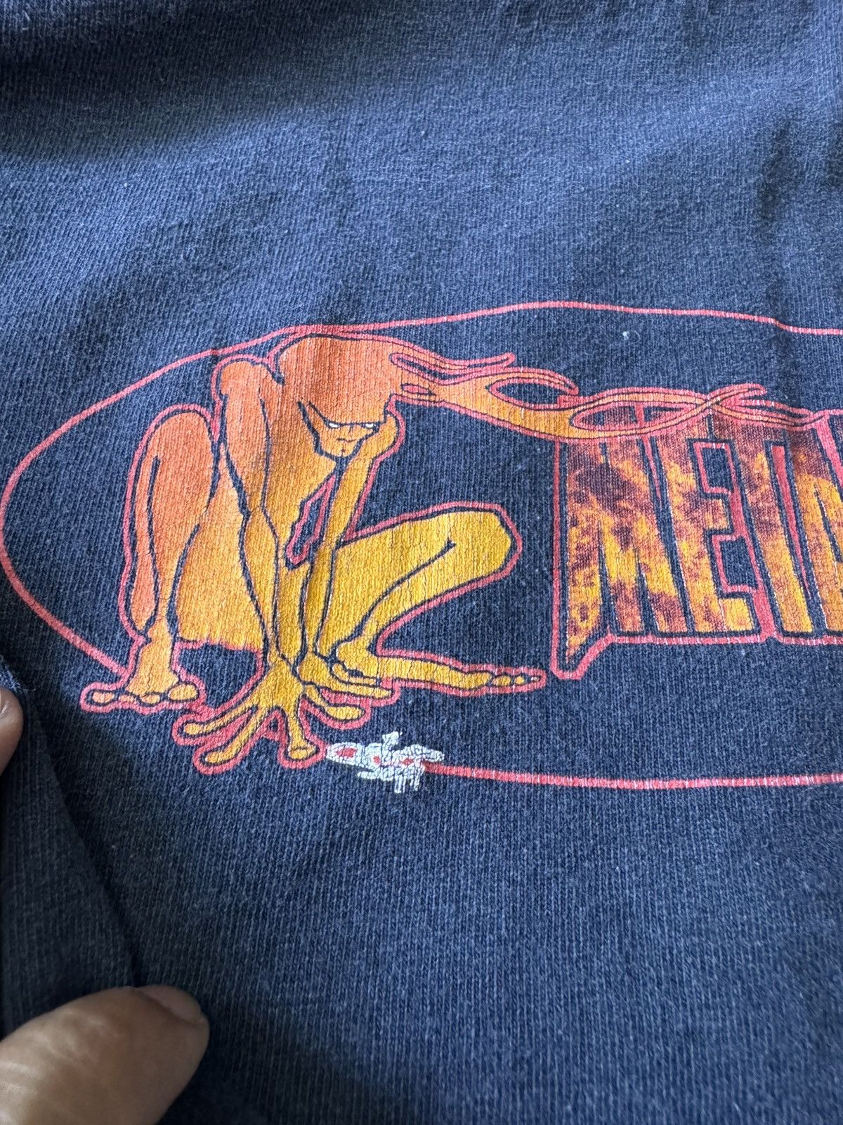 Band Tees Vintage late 90s metallica longsleve Squindo Flame by giant Size US L / EU 52-54 / 3 - 6 Thumbnail