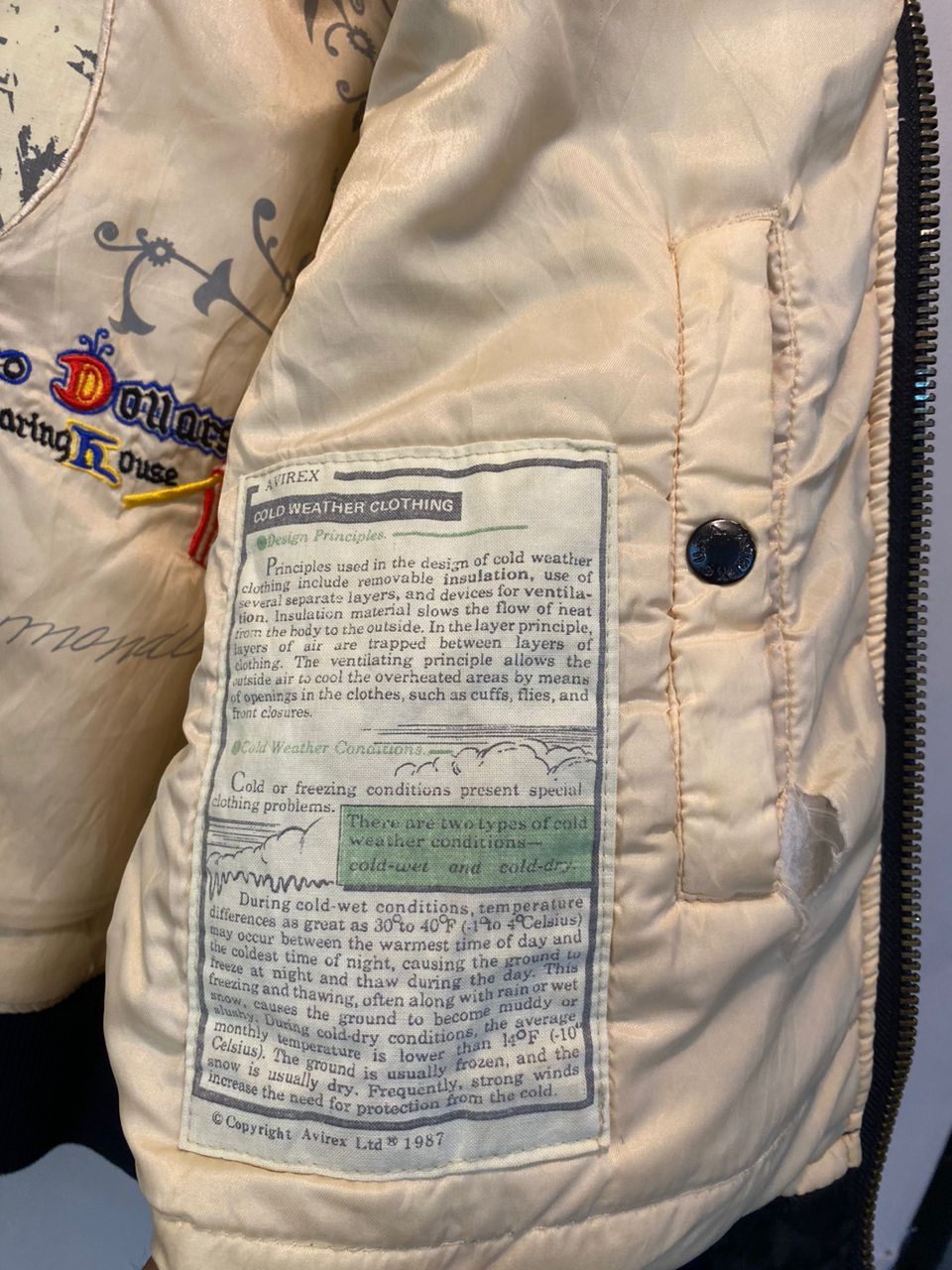 Avirex Vintage Avirex Reversible Flyer’s Man Jacket Size US XL / EU 56 / 4 - 10 Thumbnail