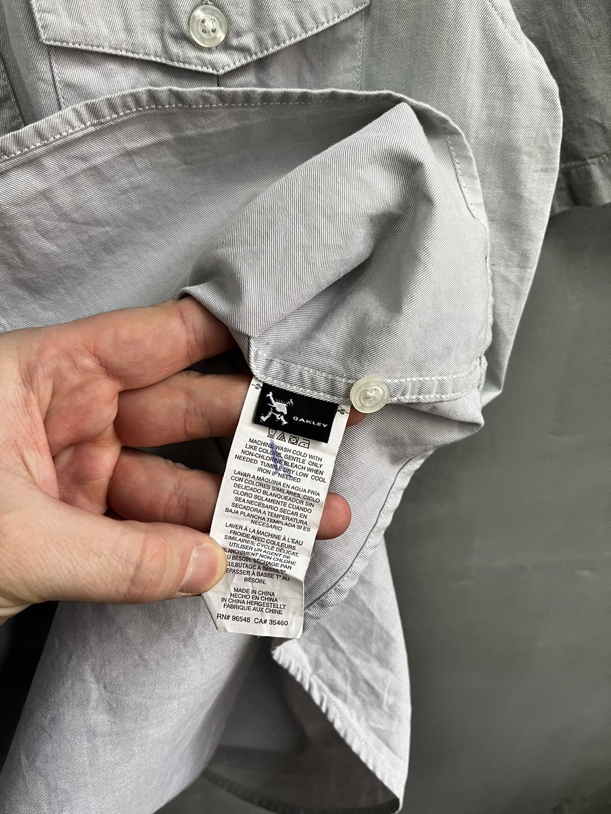 Oakley × Vintage Oakley shirt vintage Size US L / EU 52-54 / 3 - 10 Thumbnail