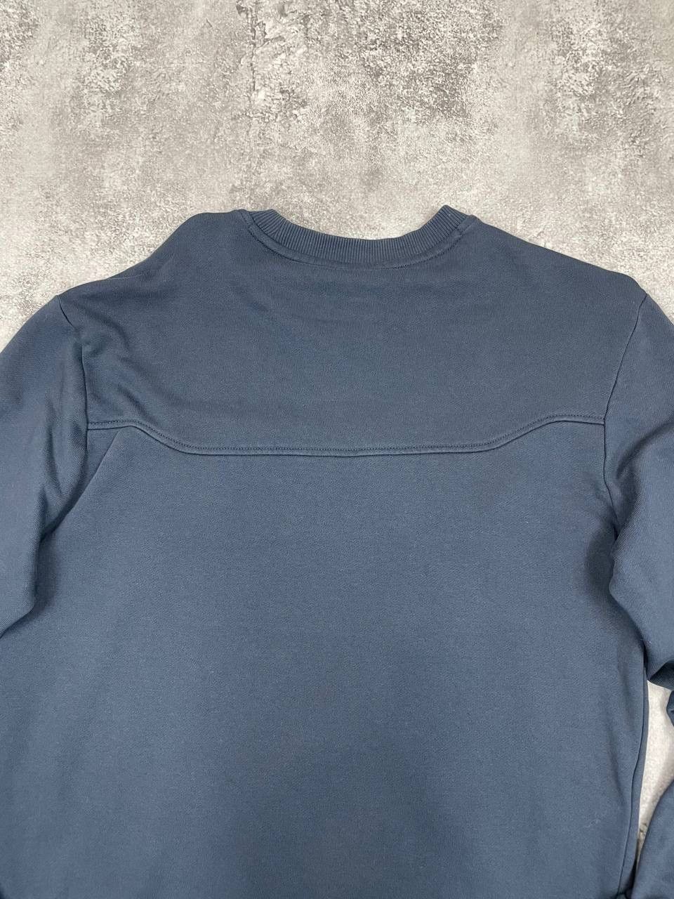 Hugo Boss Hugo Boss Men Cotton Sweatshirt Crewneck Navy Grey Size L Size US L / EU 52-54 / 3 - 9 Thumbnail
