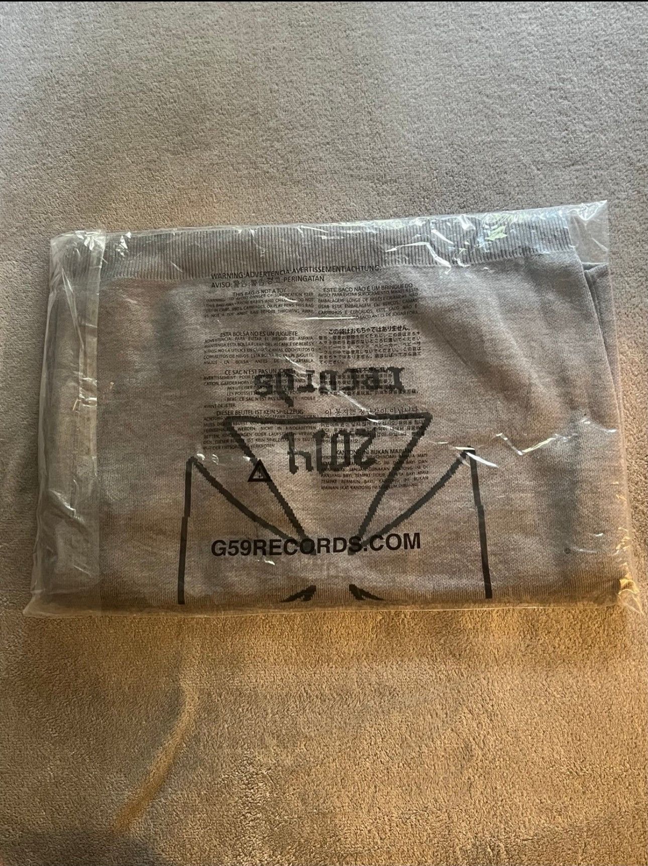 G59 Records G59 2014 RECORDS KNITTED SWEATER (GREY) Size US XL / EU 56 / 4 - 2 Thumbnail