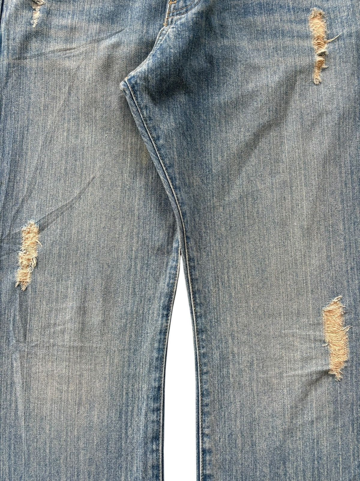 Diesel Vintage Japanese Brand Rusty Wash Distress Bootcut Jeans Size 32" / US 10 / IT 46 - 3 Thumbnail