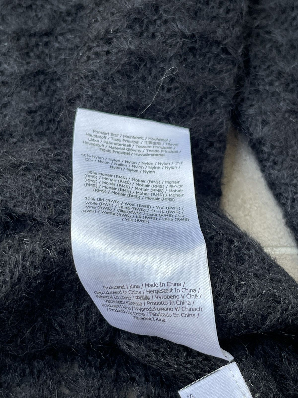 Our Legacy × Won Hundred !DS! AW23 Won Hundred Mazar LS Black Knitted Cardigan Size US M / EU 48-50 / 2 - 22 Thumbnail