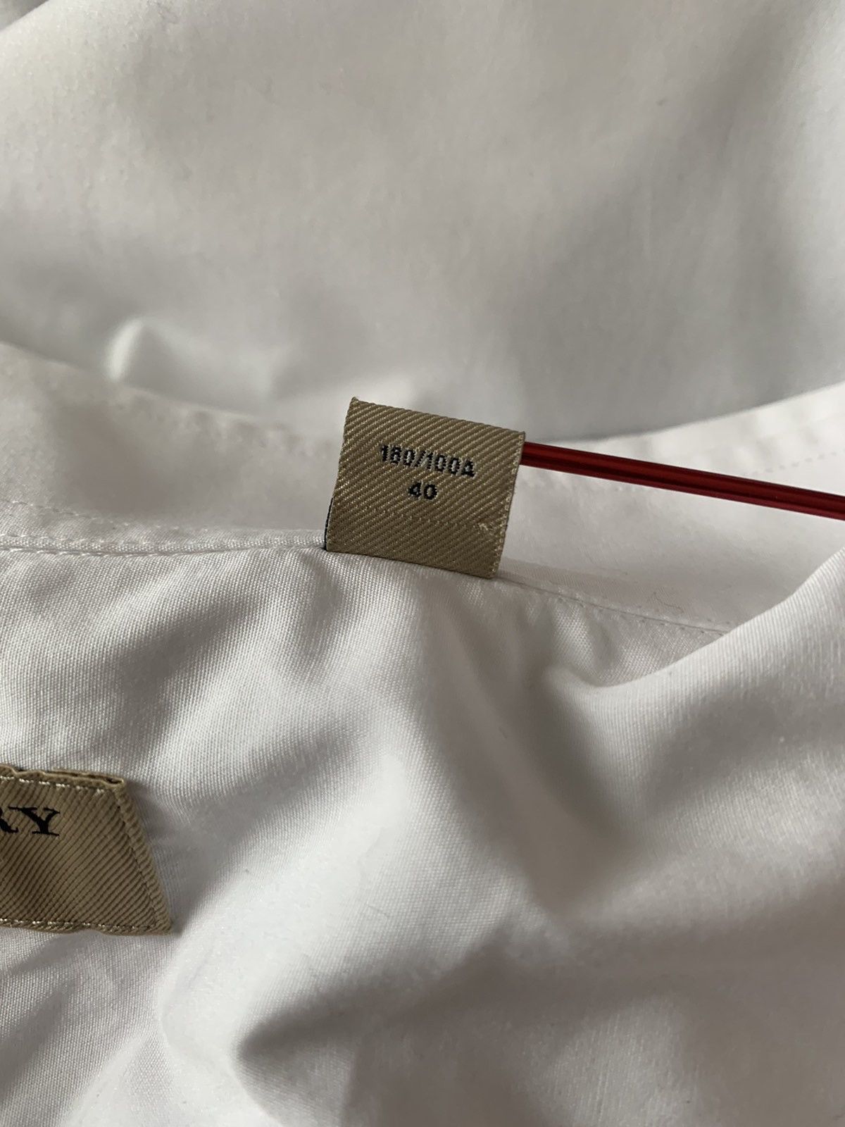 Burberry 🔥🔥 Burberry Classic White Shirt Size US L / EU 52-54 / 3 - 5 Thumbnail