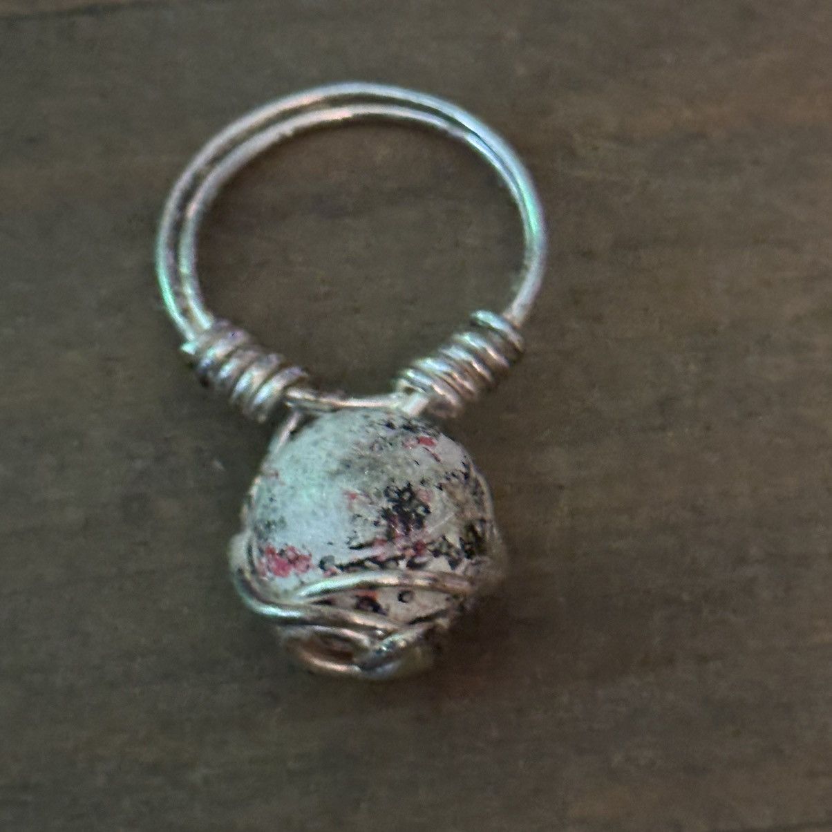 Vintage Vintage wire wrapped Victorian rose ring Size ONE SIZE - 5 Thumbnail
