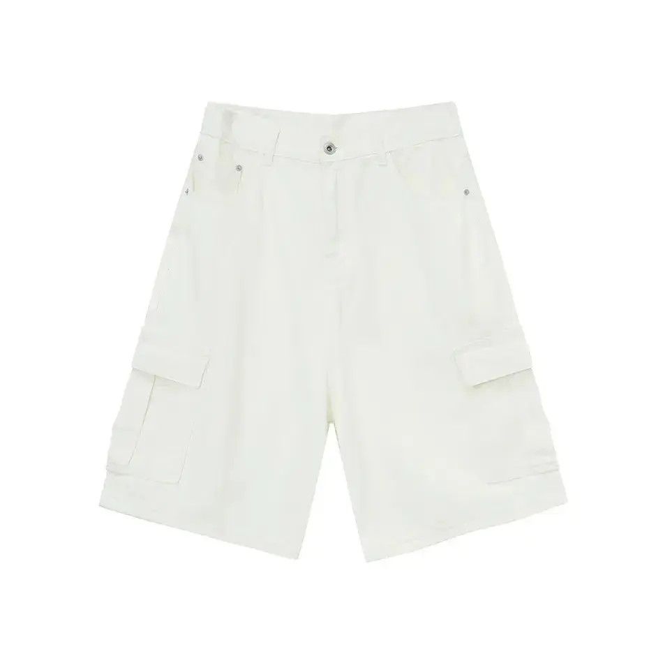 Japanese Brand Retro loose casual pocket denim shorts Size US 32 / EU 48 - 6 Thumbnail