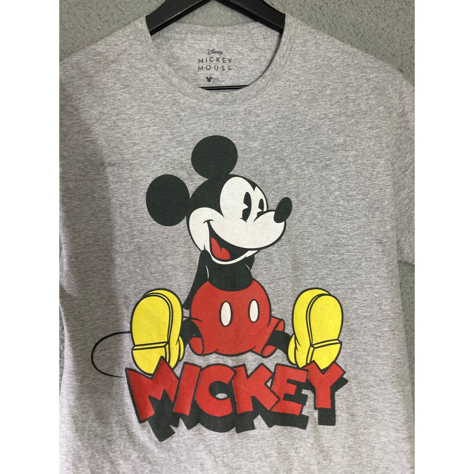 Disney Disney Mickey Mouse Graphic T-Shirt Gray Unisex Adult Size S Size US S / EU 44-46 / 1 - 5 Thumbnail