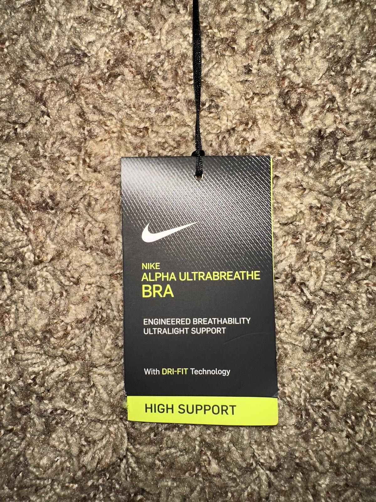 Nike Nike Alpha UltraBreathe Women's High-Support Sports Bra Size ONE SIZE - 9 Thumbnail