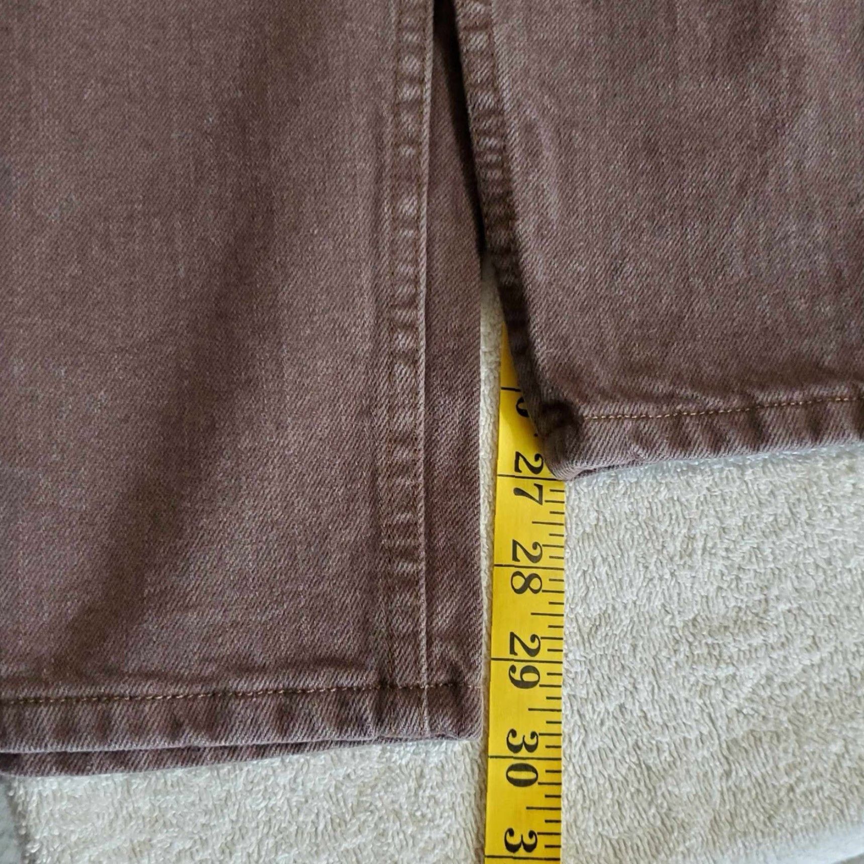 Lee Lee Mens Jeans Size 38x30 Brown Regular Fit Straight Size US 38 / EU 54 - 6 Thumbnail