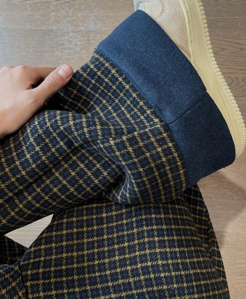 Japanese Brand × Vintage Outdoor retro fashion plaid check loose fit pants Size US 34 / EU 50 - 5 Thumbnail