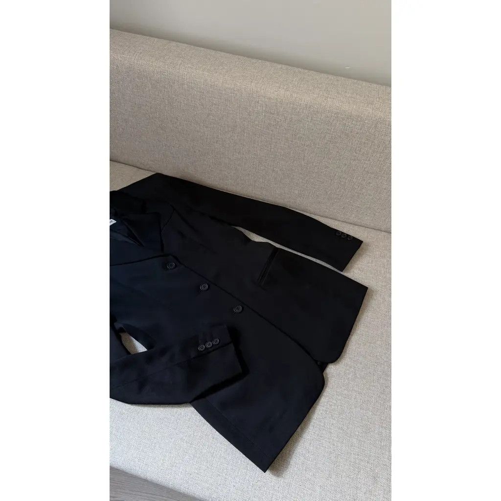 Dolce & Gabbana Dolce & Gabbana Black Wool Tailored Blazer Size IT 40 / S Size S / US 4 / IT 40 - 6 Thumbnail