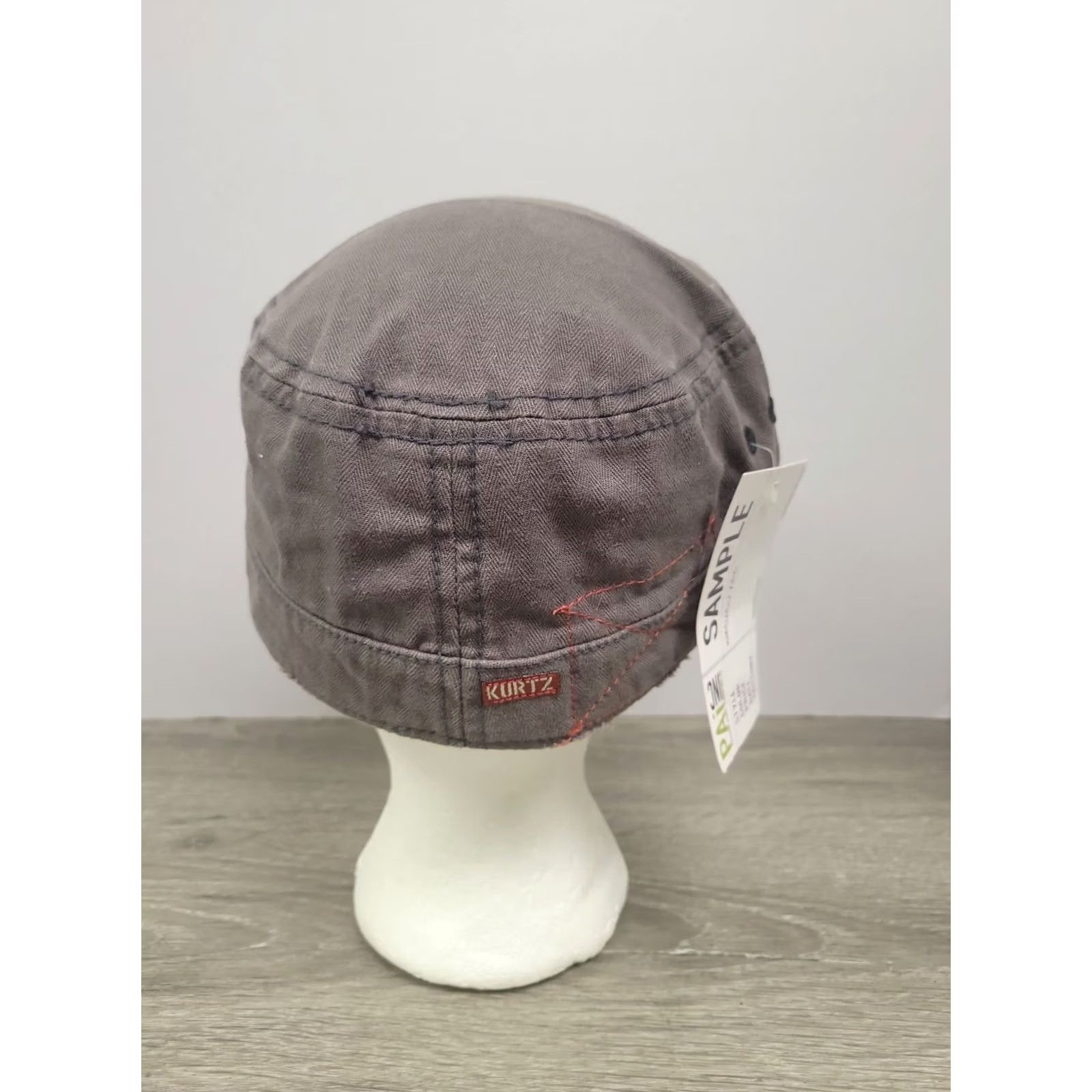 Vintage A Kurtz Army Cotton Cap Hat Small Unisex Sample NWT Gray Vintage No Size ONE SIZE - 3 Thumbnail
