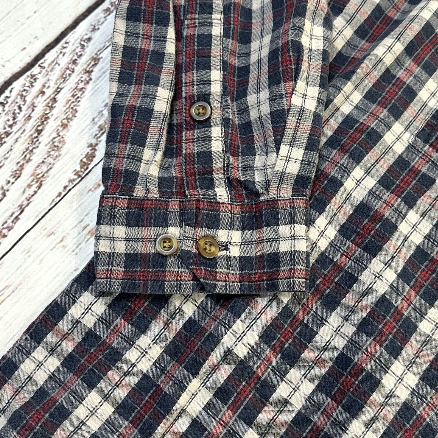 Carhartt Carhartt Plaid Relaxed Long Sleeve Button-Down Shirt Mens Large Black Cotton Workwear 2016 Size US L / EU 52-54 / 3 - 5 Thumbnail