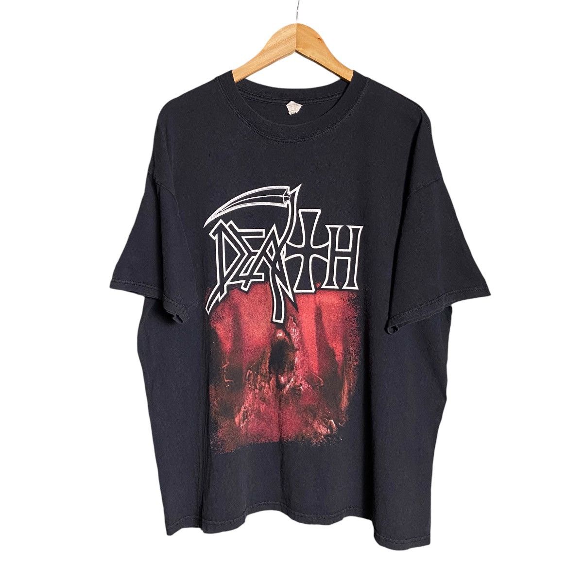 Vintage Death Metal Band Tee Y2K