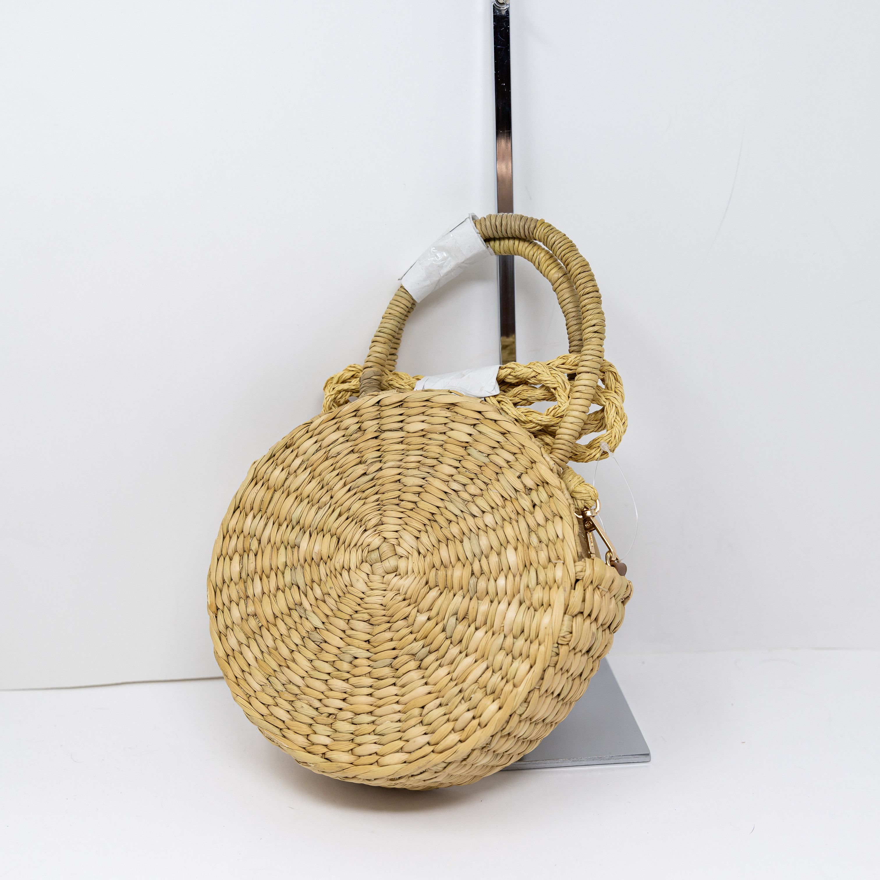 Abercrombie & Fitch NEW Abercrombie & Fitch Straw Woven Circle Size ONE SIZE - 3 Thumbnail