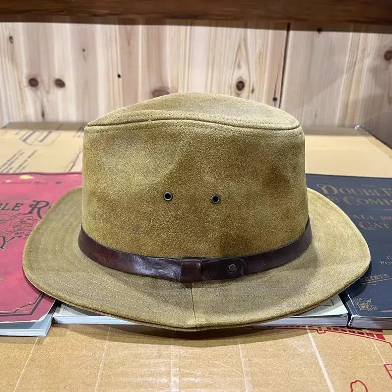 RRL Ralph Lauren RRL Ralph Lauren Suede western cowboy hat Size ONE SIZE - 4 Thumbnail