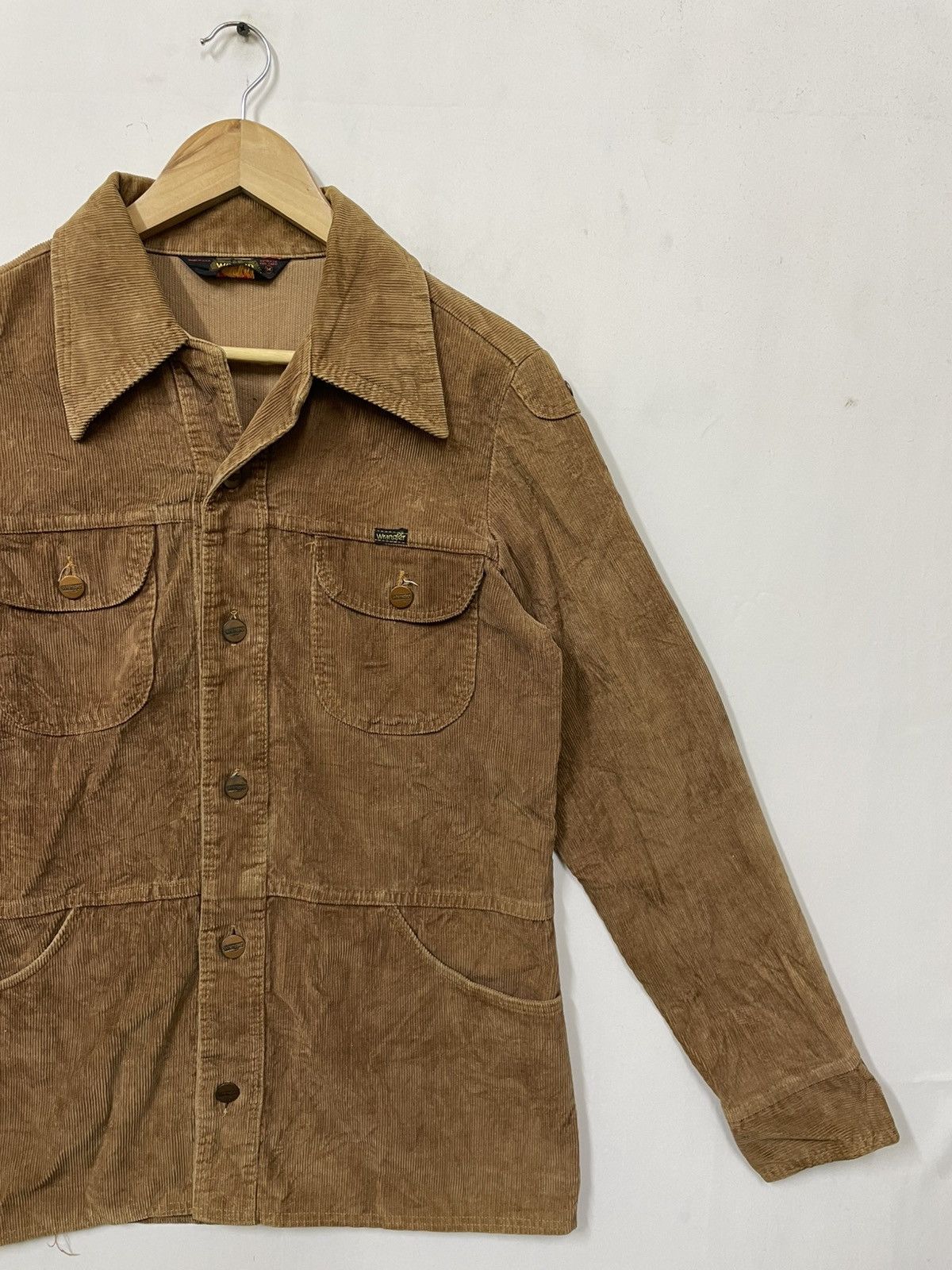 Wrangler Vintage 70s Corduroy jacket Wrangler Made In USA Size US M / EU 48-50 / 2 - 2 Thumbnail