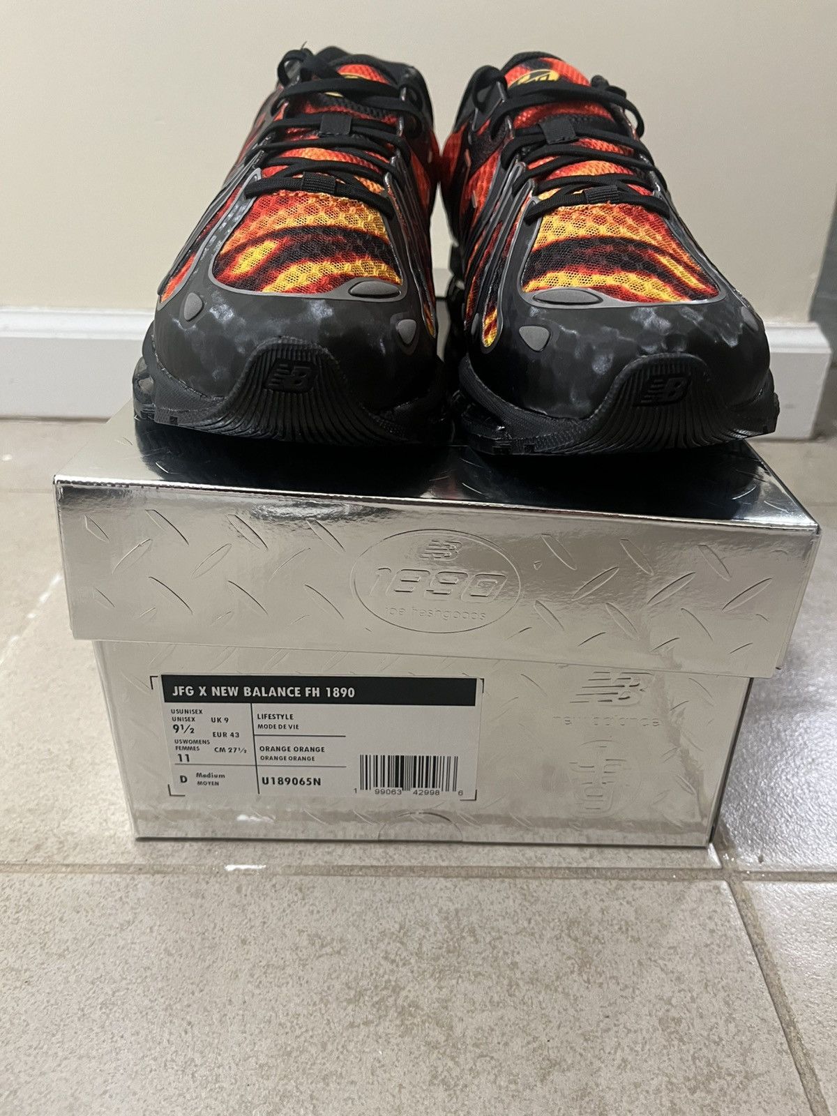 Joe Freshgoods × New Balance JFG x New Balance Finger Waves Sz 9.5us Size US 9.5 / EU 42-43 - 2 Thumbnail
