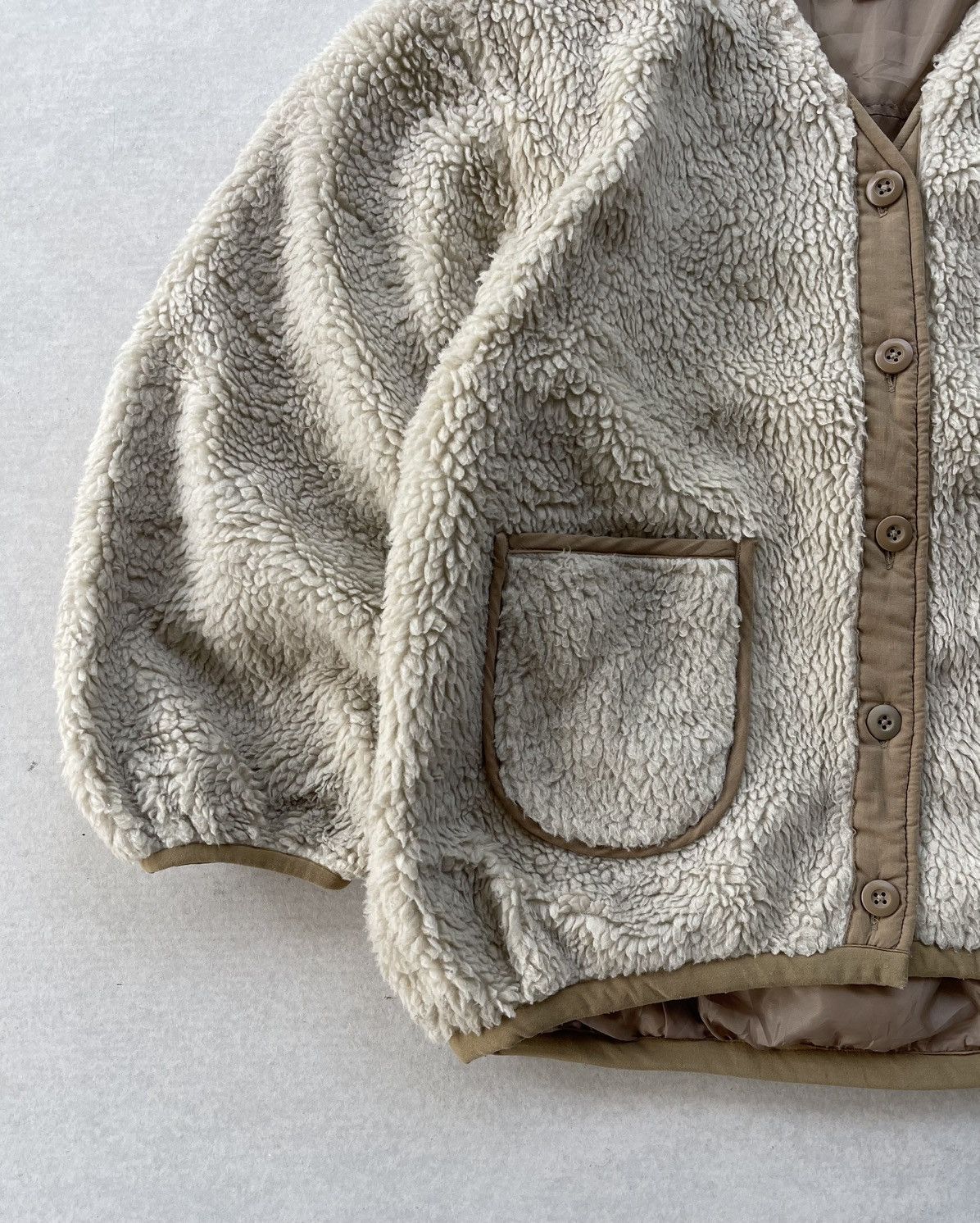 Alpha Industries × Japanese Brand ALPHA INDUSTRIES DEEP PILE FLEECE JACKET Size M / US 6-8 / IT 42-44 - 7 Thumbnail