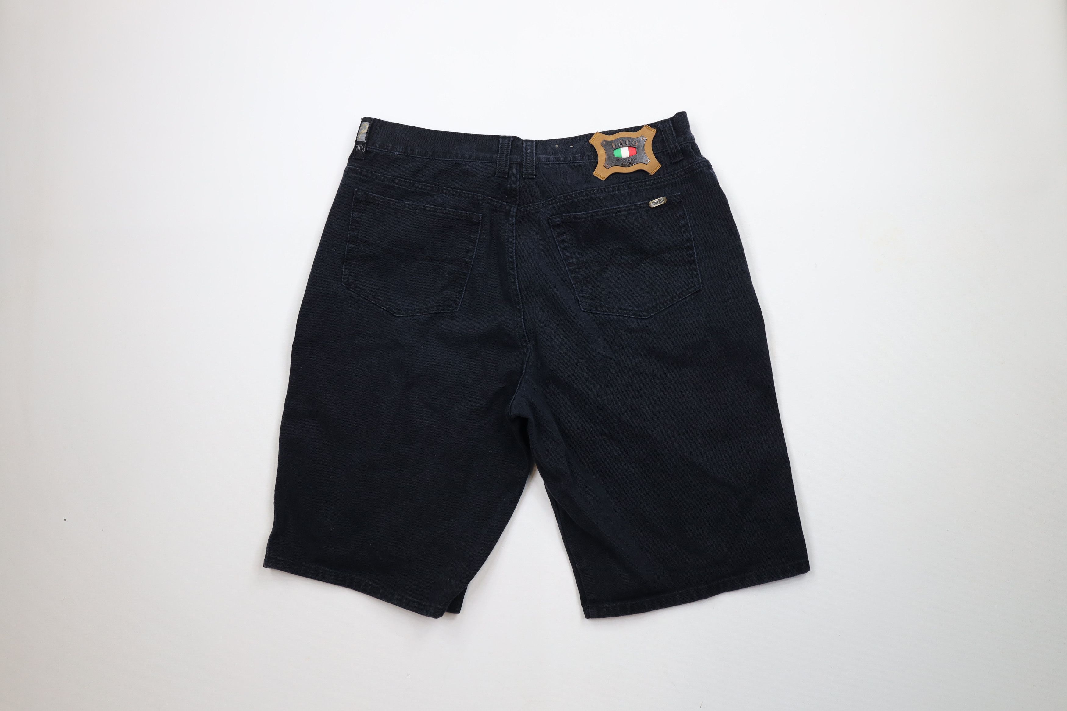 Vintage Vintage 90s Streetwear Relaxed Fit Denim Jean Shorts Jorts Size US 34 / EU 50 - 11 Thumbnail