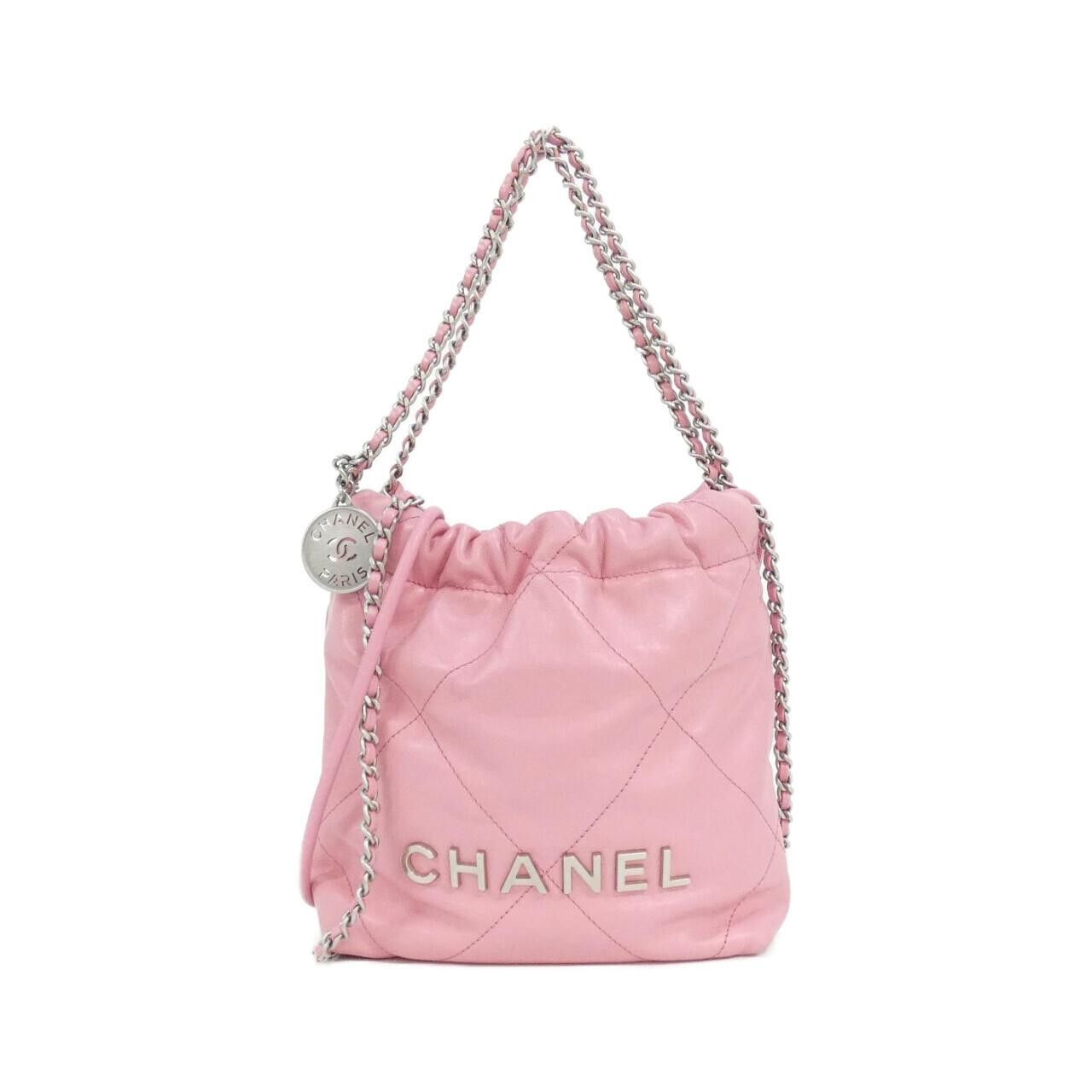 Chanel Chanel Chanel Chanel 22 Line Calf Mini Bag Leather Crossbody Bag AS3980 DUTY FREE for USA Size ONE SIZE - 1 Thumbnail